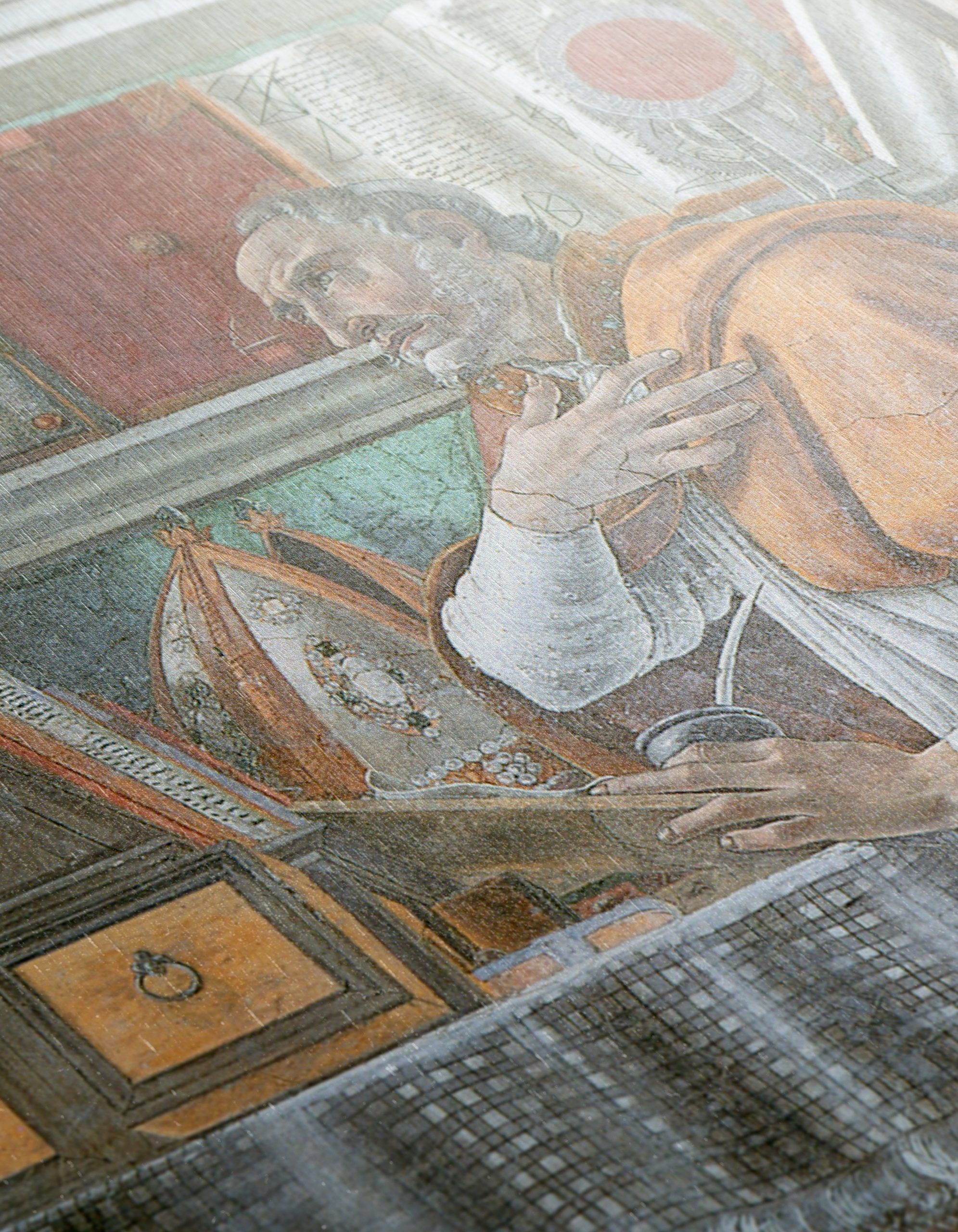 Thoughtful Classical Figure Surrounded by Books - Image 12
