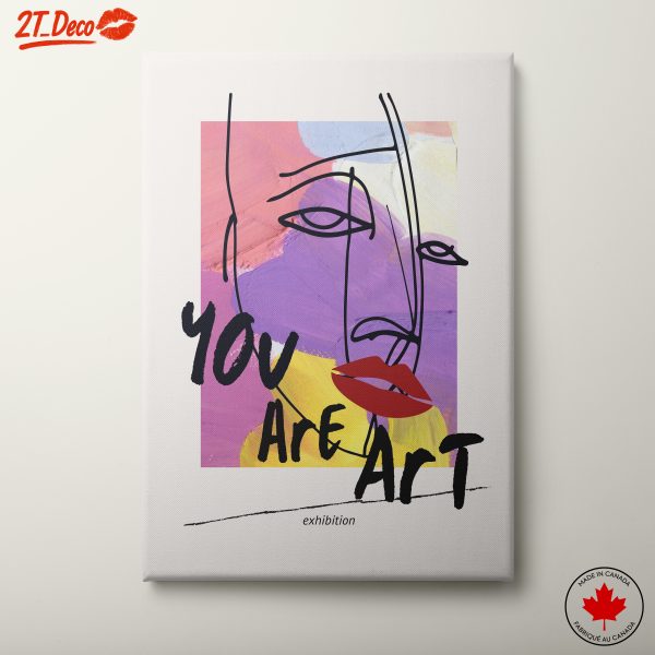 You Are Art Expressionist Wall Art