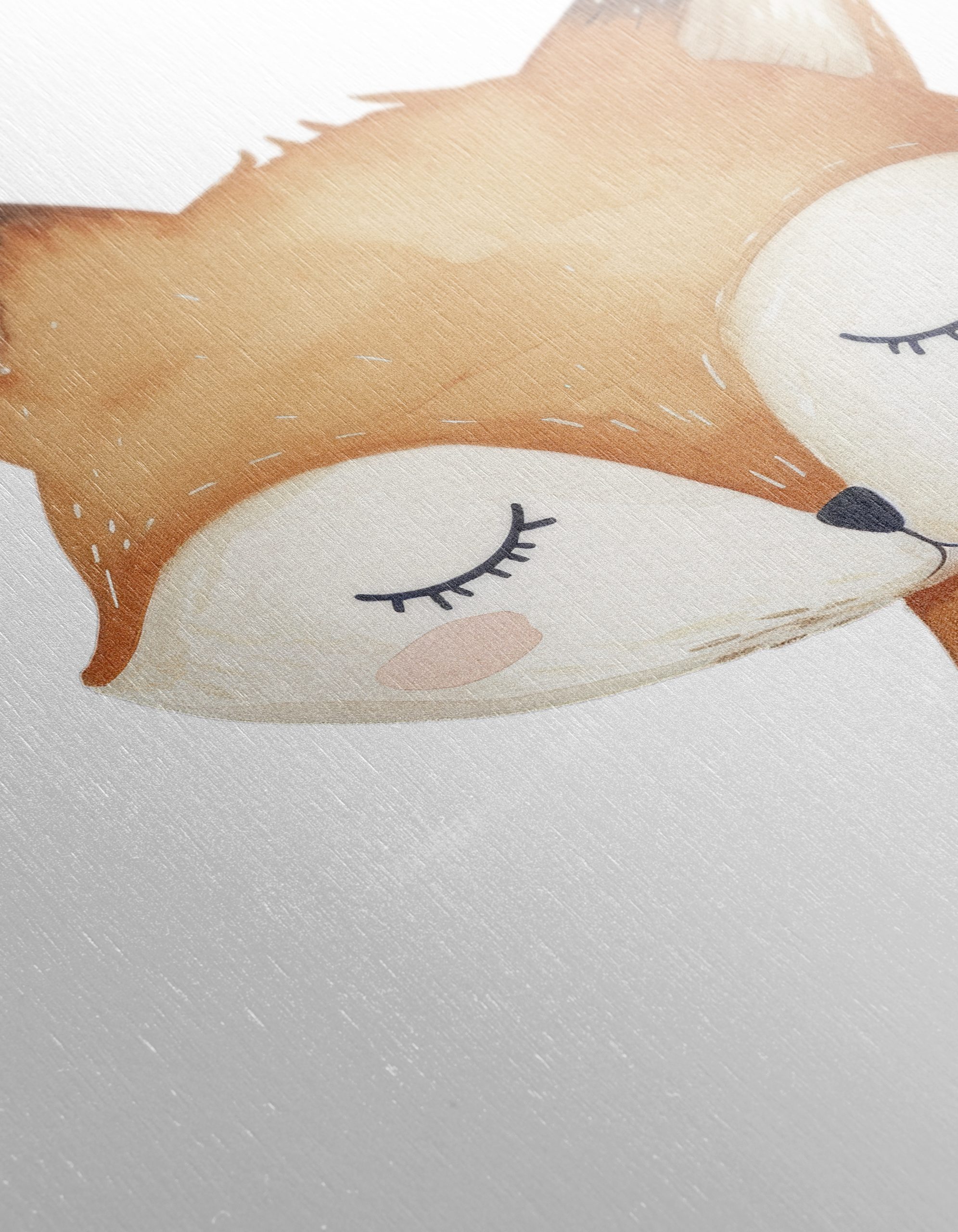 Adorable Fox Watercolor Artwork - Image 12