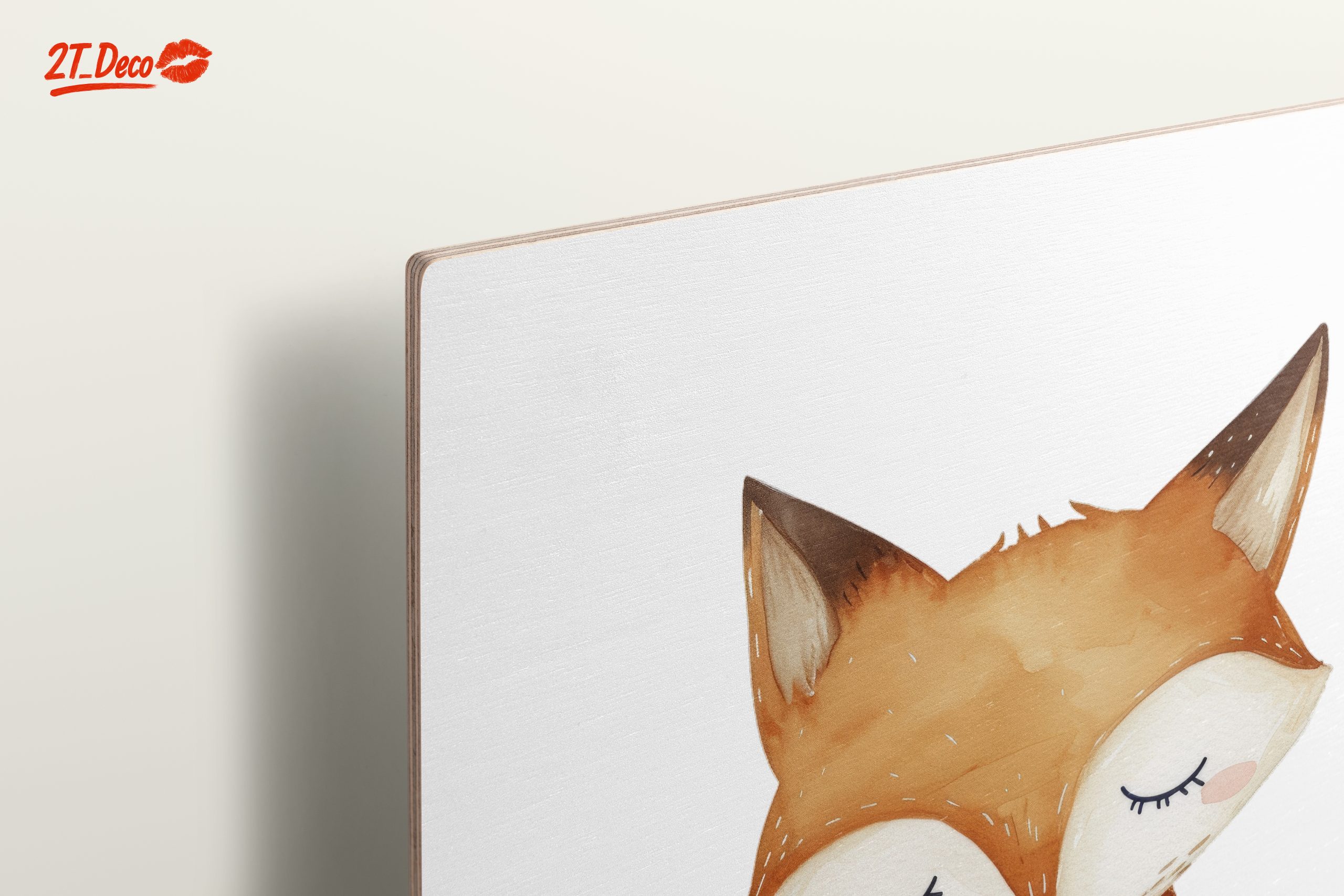 Adorable Fox Watercolor Artwork - Image 15