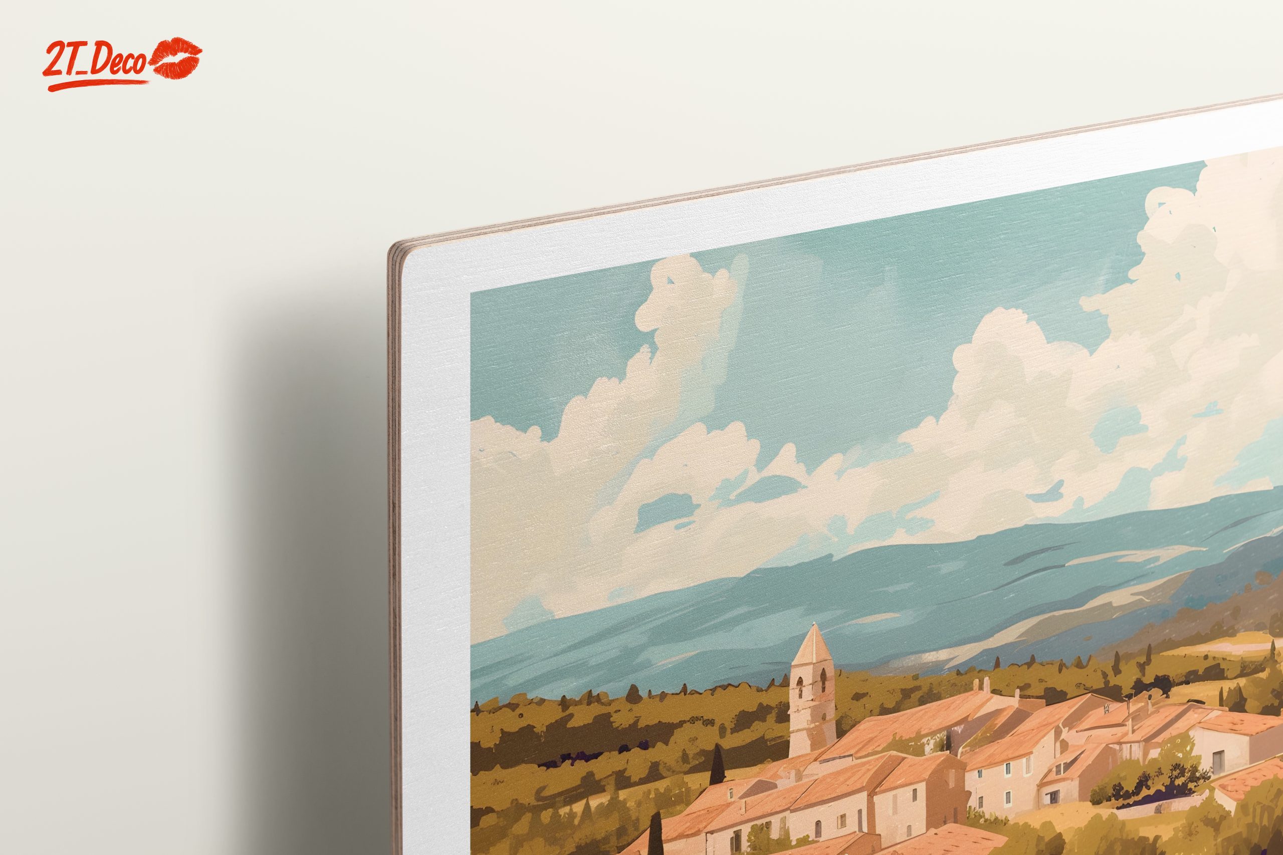 Provence Landscape Art with Lavender Fields - Image 15