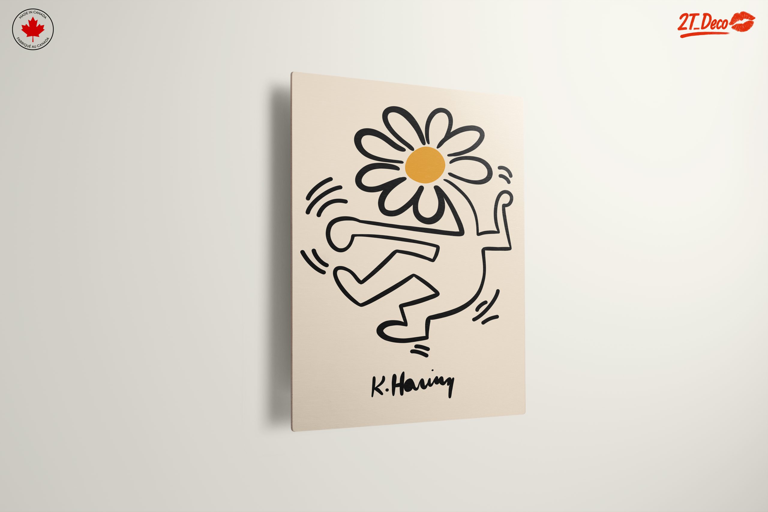 Playful Contemporary Pop Artwork with Daisy - Image 13