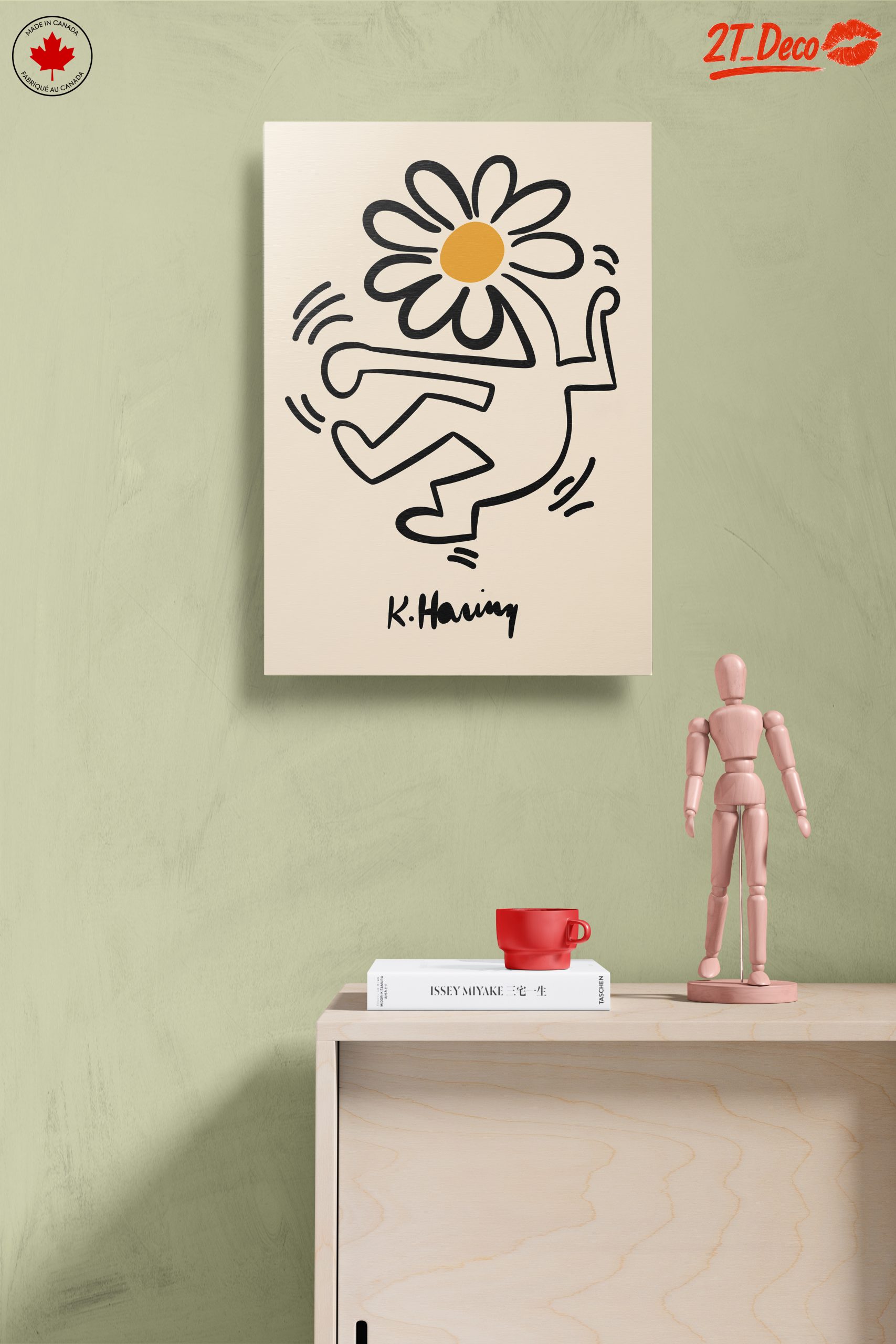 Playful Contemporary Pop Artwork with Daisy - Image 14