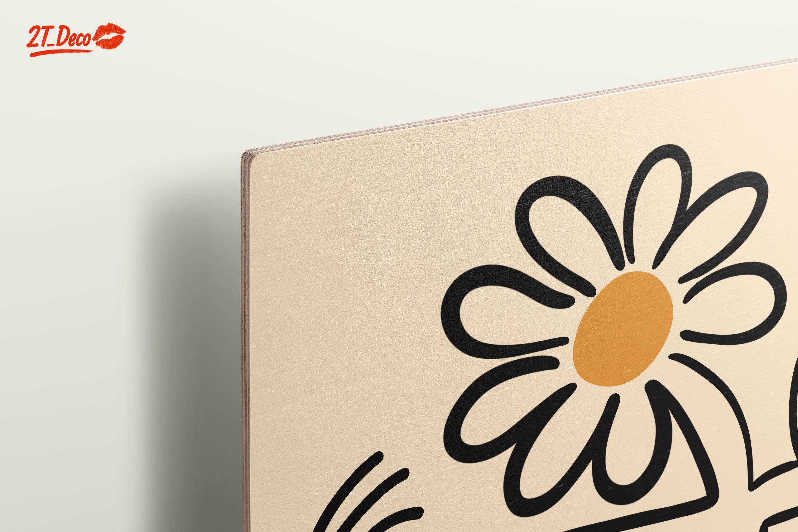 Playful Contemporary Pop Artwork with Daisy - Image 15