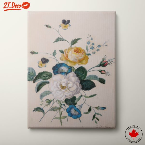 Vibrant Floral Composition Art