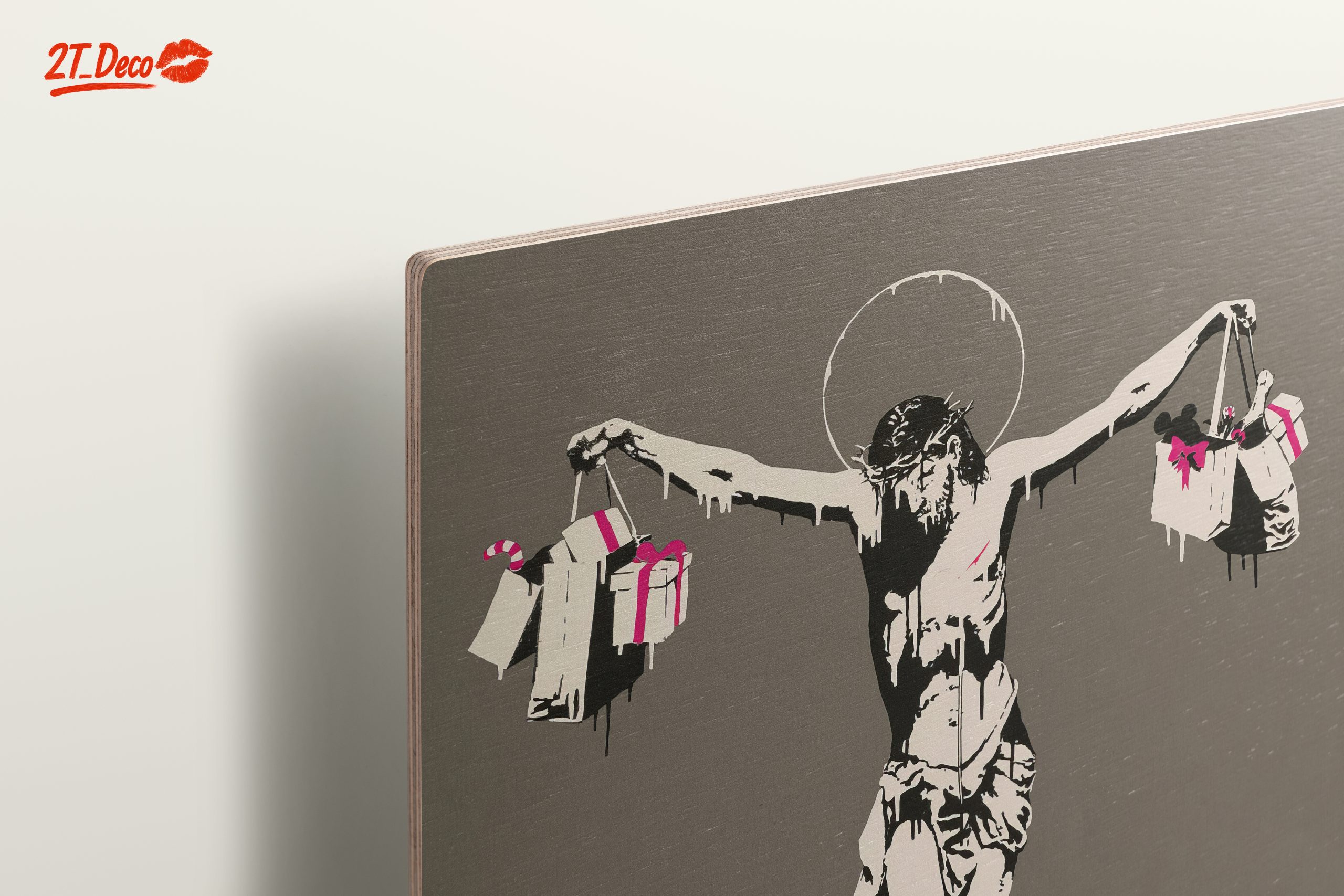 Contemporary Satirical Artwork of Iconic Figure - Image 15