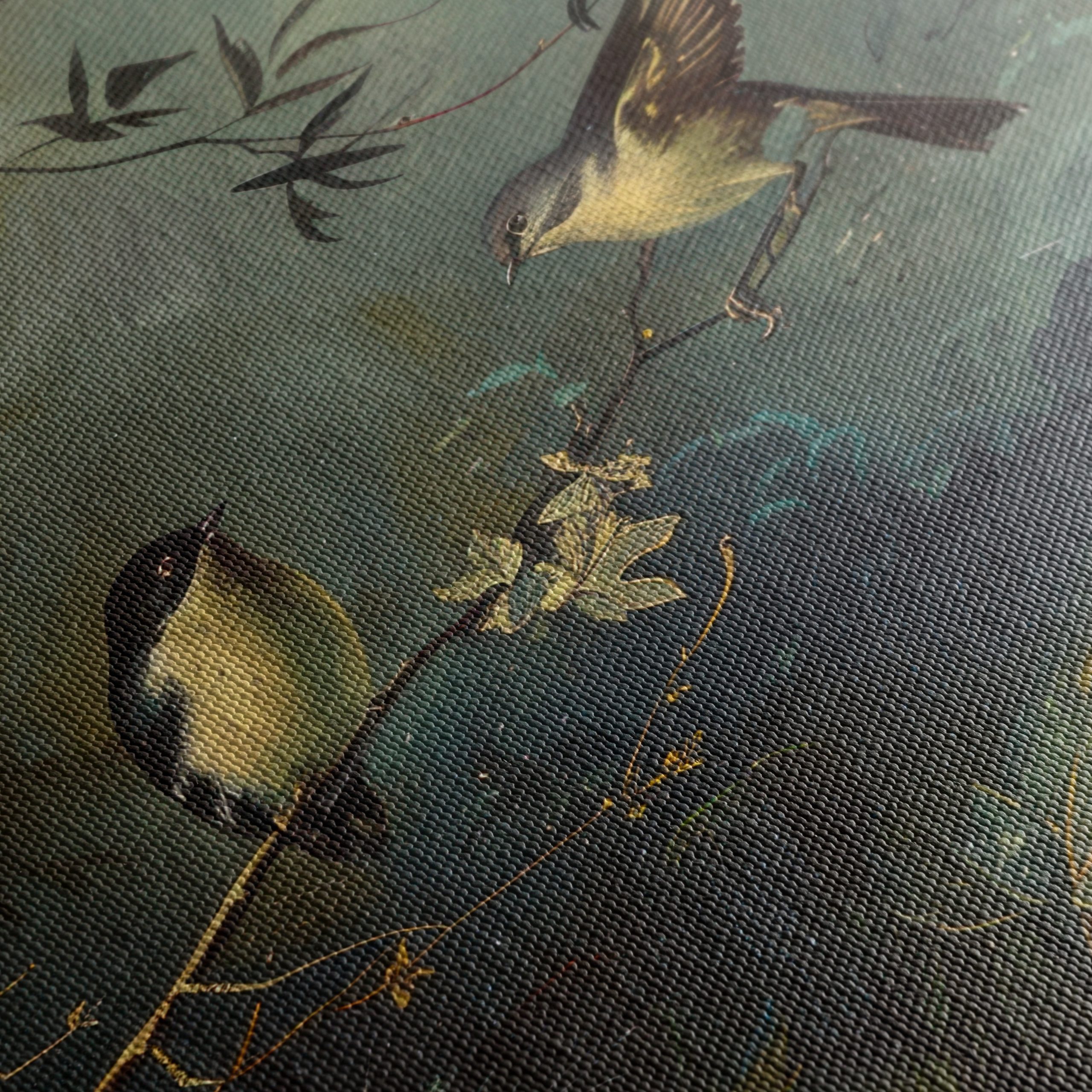Serene Birds Among Lush Foliage - Image 5