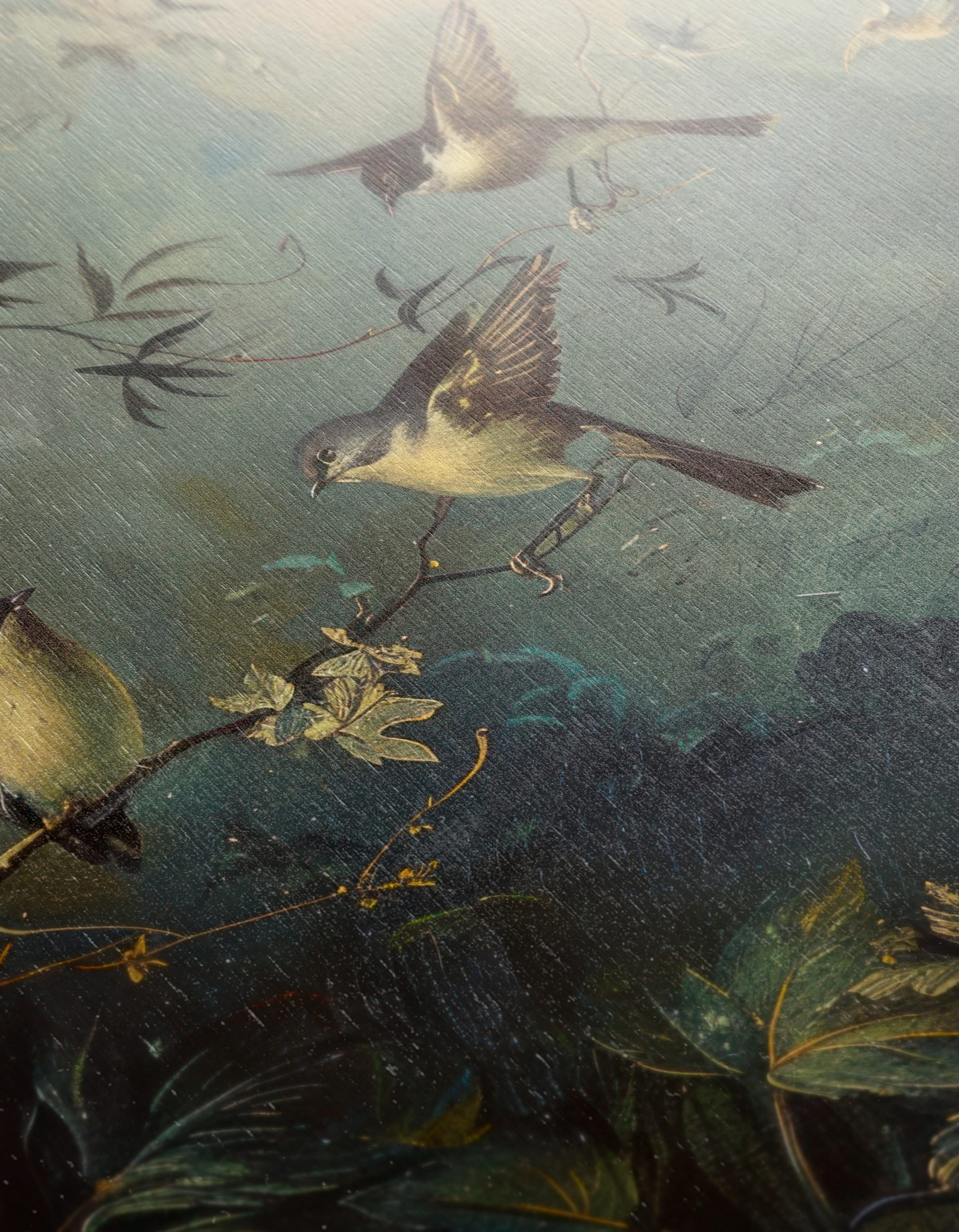 Serene Birds Among Lush Foliage - Image 12