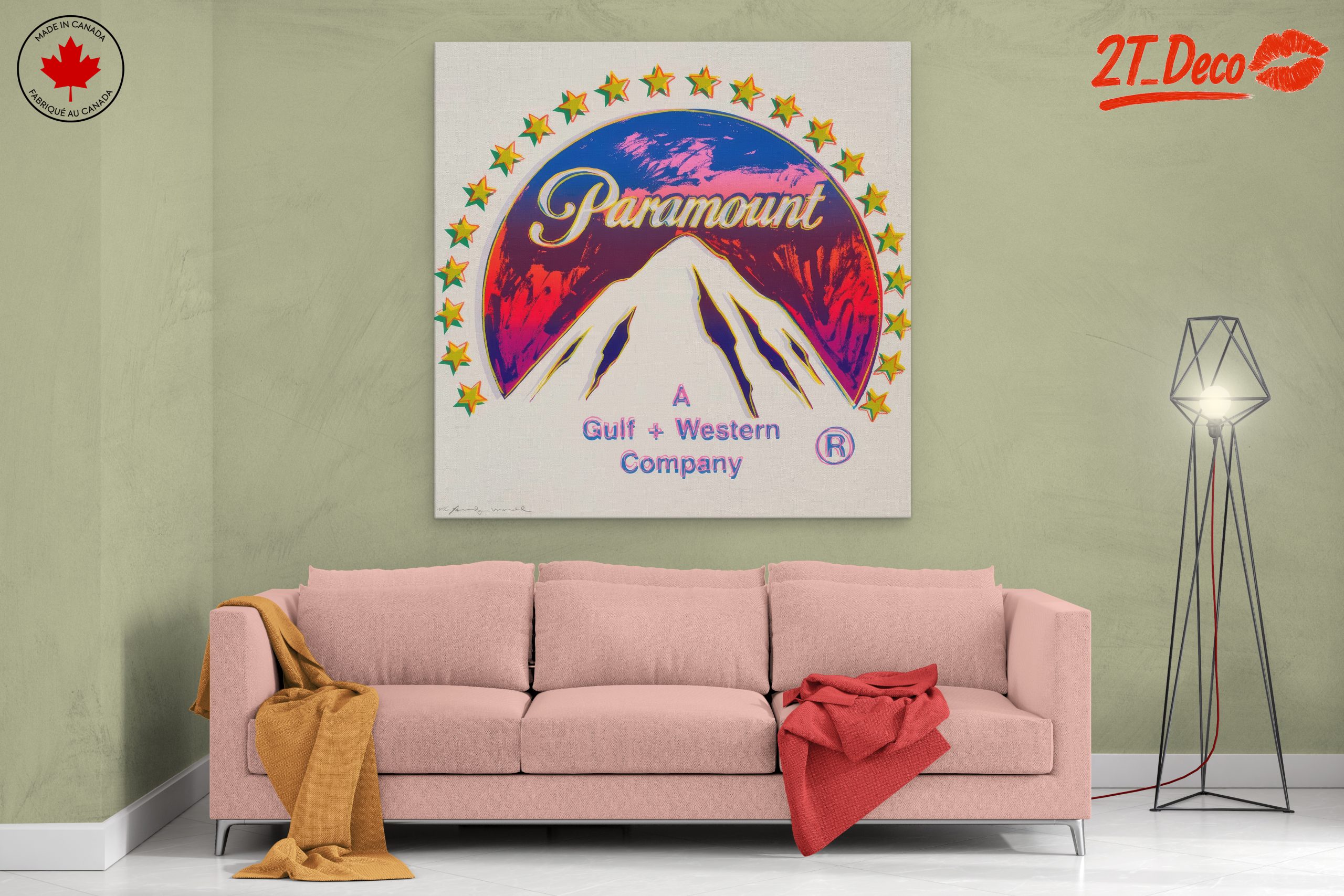 Paramount Pop Art Wall Decor - Image 2