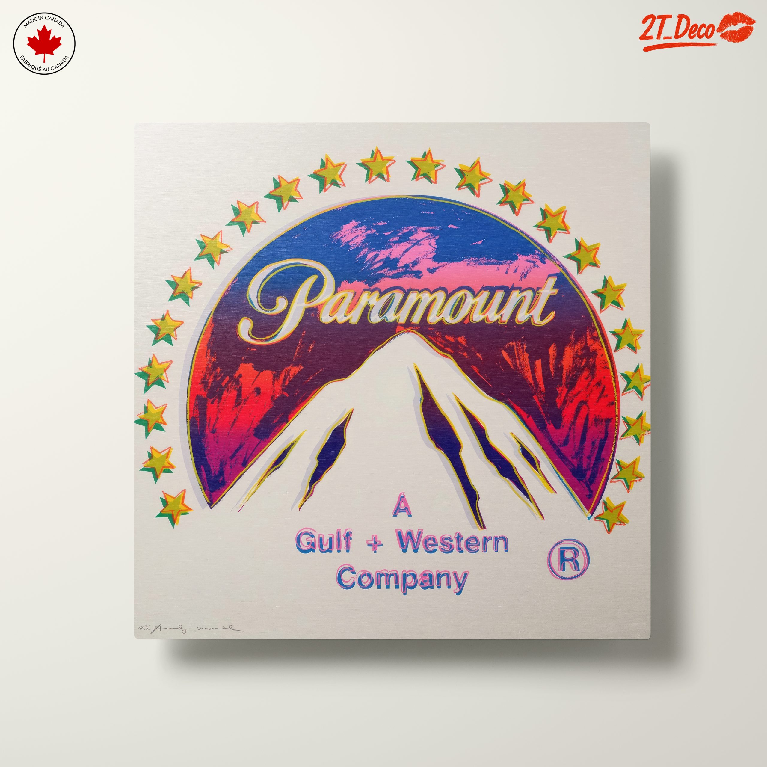 Paramount Pop Art Wall Decor - Image 10
