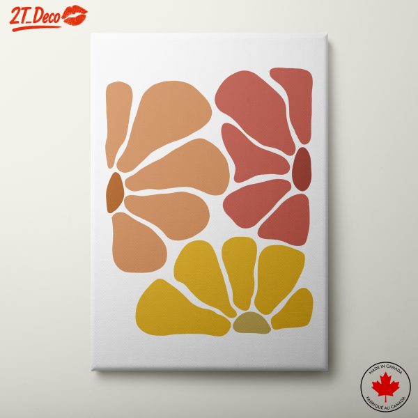 Colorful Floral Abstract Art Design