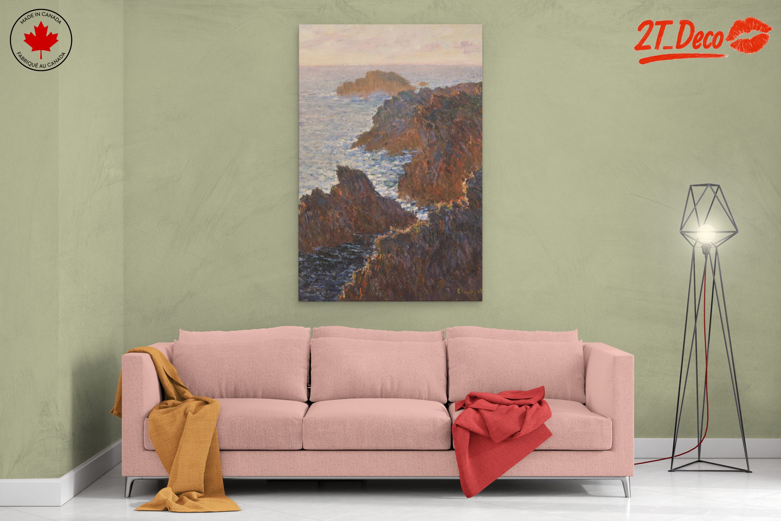 Coastal Abstract Landscape Art 3 - Image 2