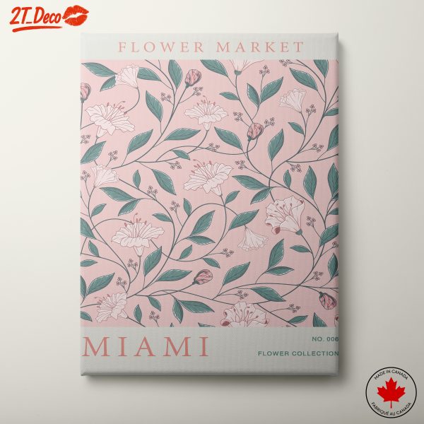 Flower Market Miami Botanical Art
