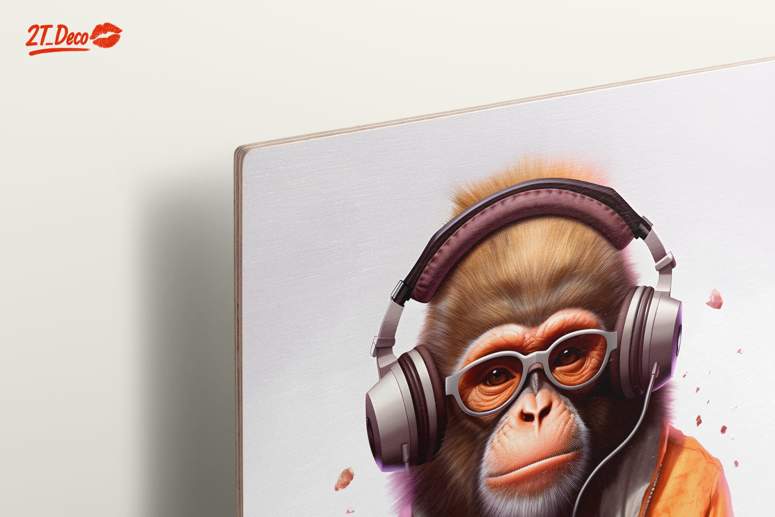 Cool Monkey Character with Headphones - Image 15