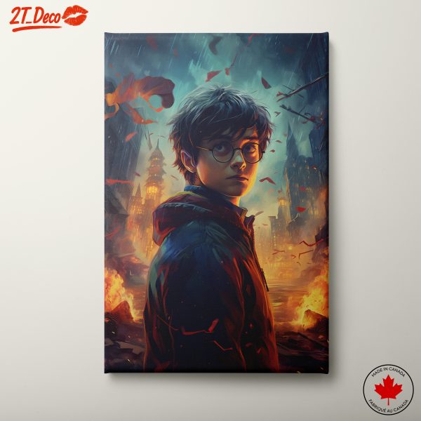 Dynamic Animated Character in Fantasy Scene