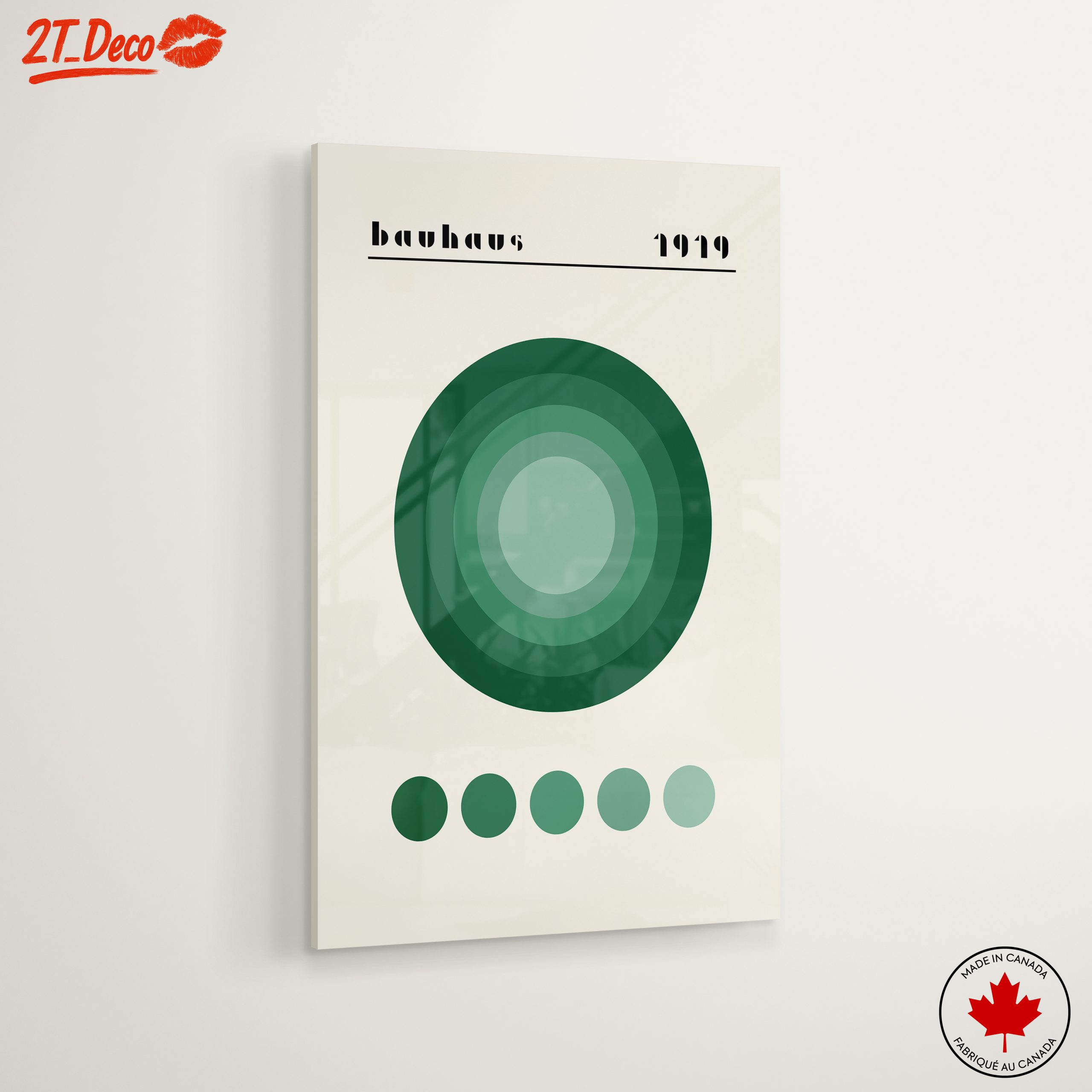 Bauhaus Geometric Circle Design 1919 - Image 6