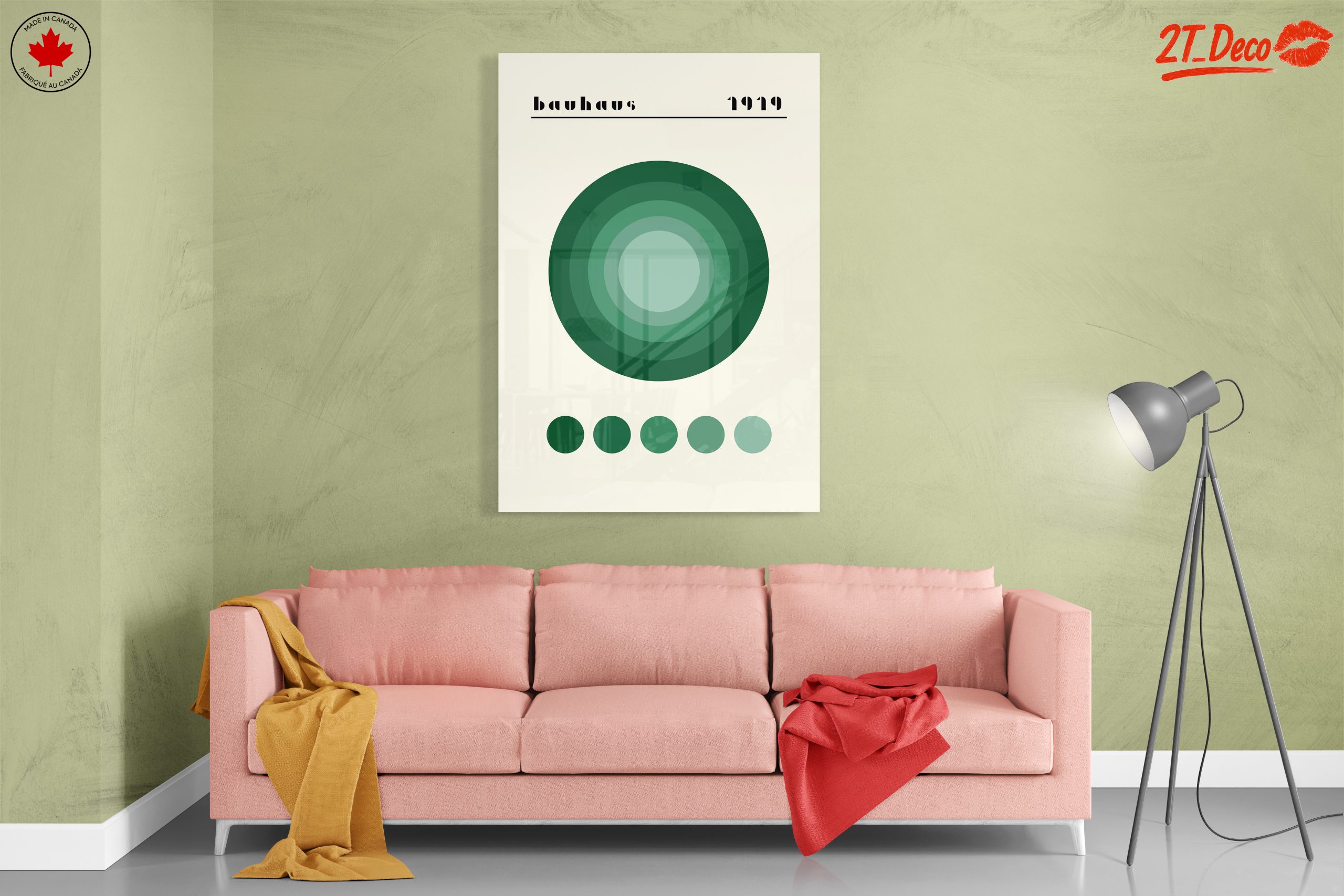 Bauhaus Geometric Circle Design 1919 - Image 7