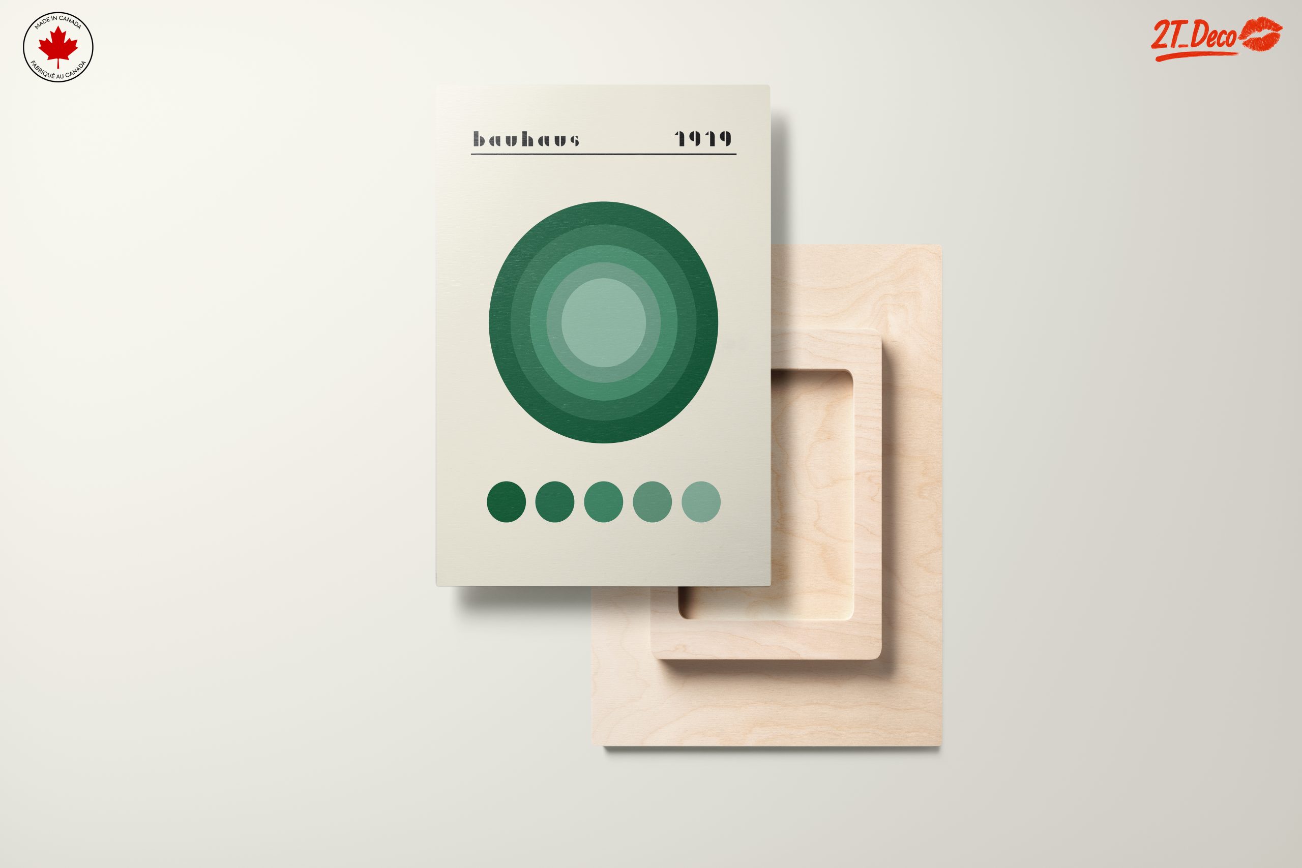 Bauhaus Geometric Circle Design 1919 - Image 11