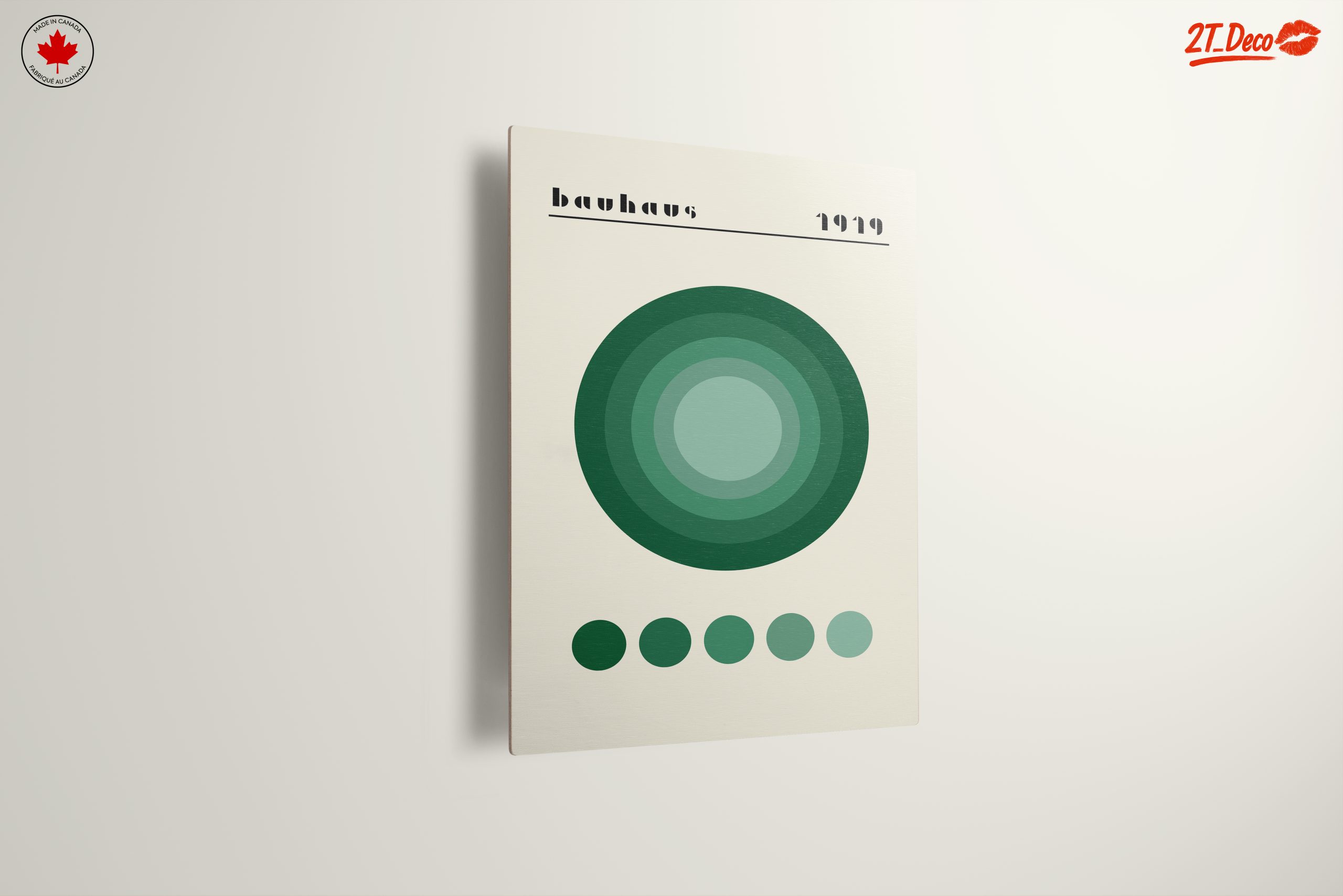 Bauhaus Geometric Circle Design 1919 - Image 13