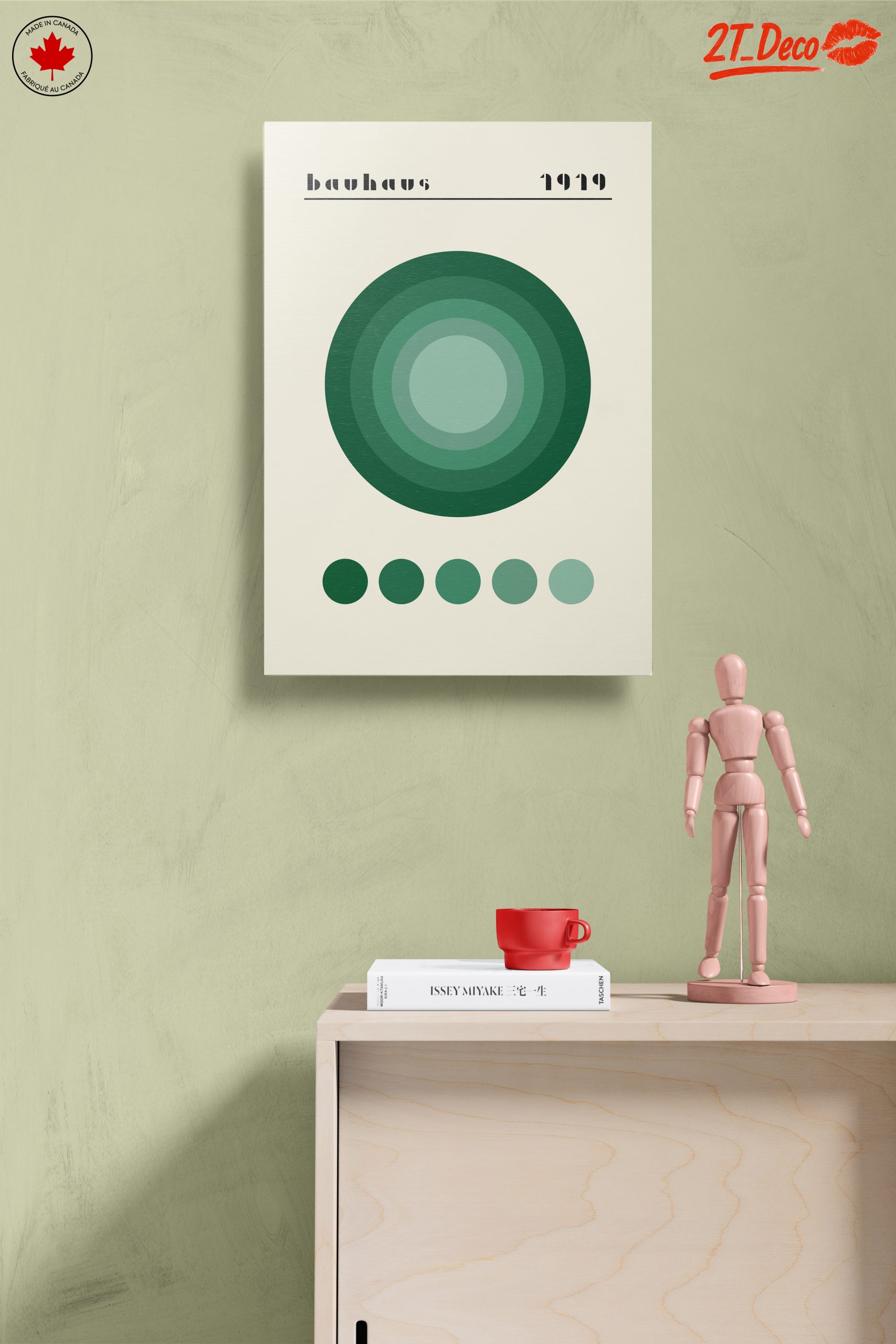 Bauhaus Geometric Circle Design 1919 - Image 14