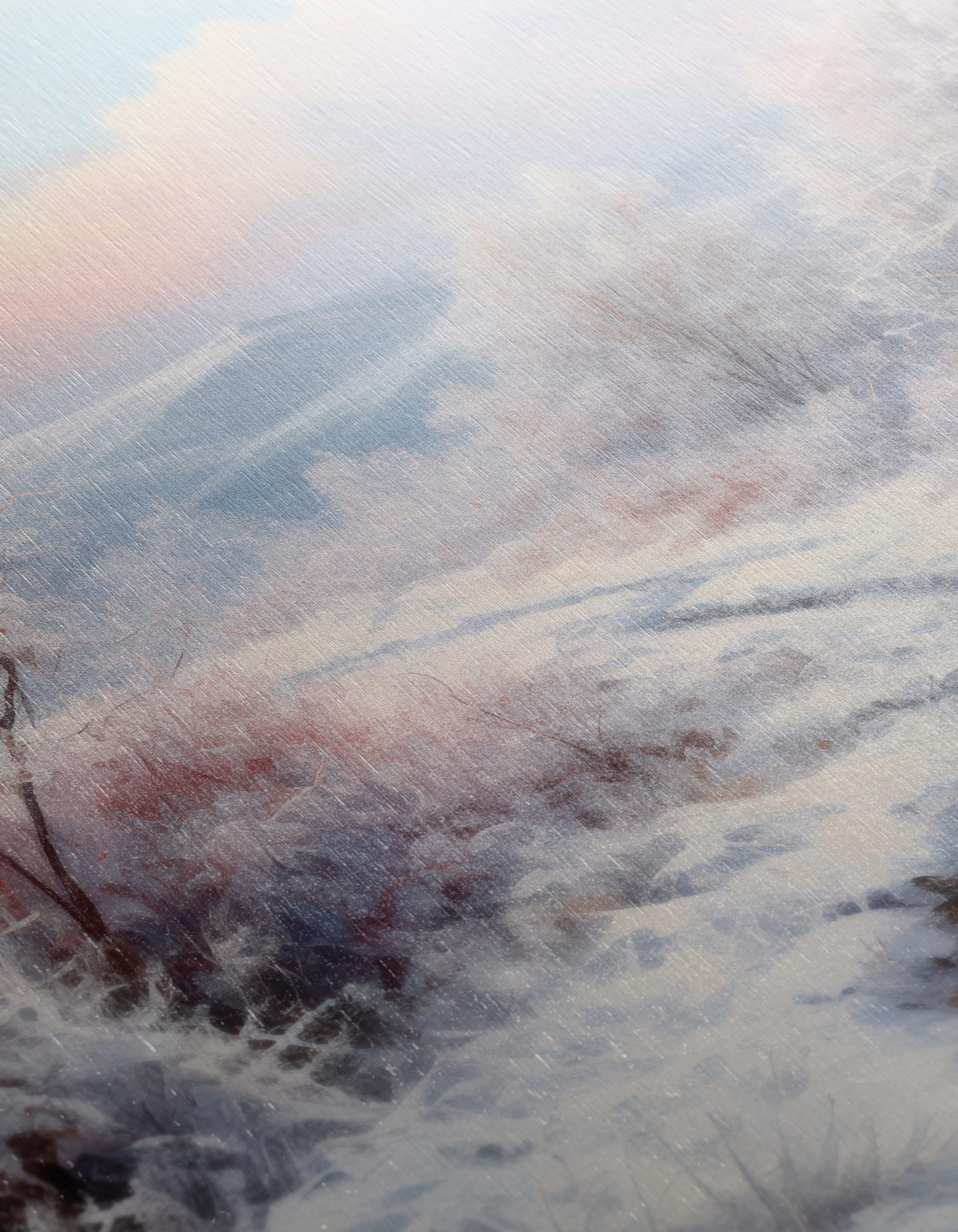 Serene Winter Landscape with Snowy Trails - Image 12