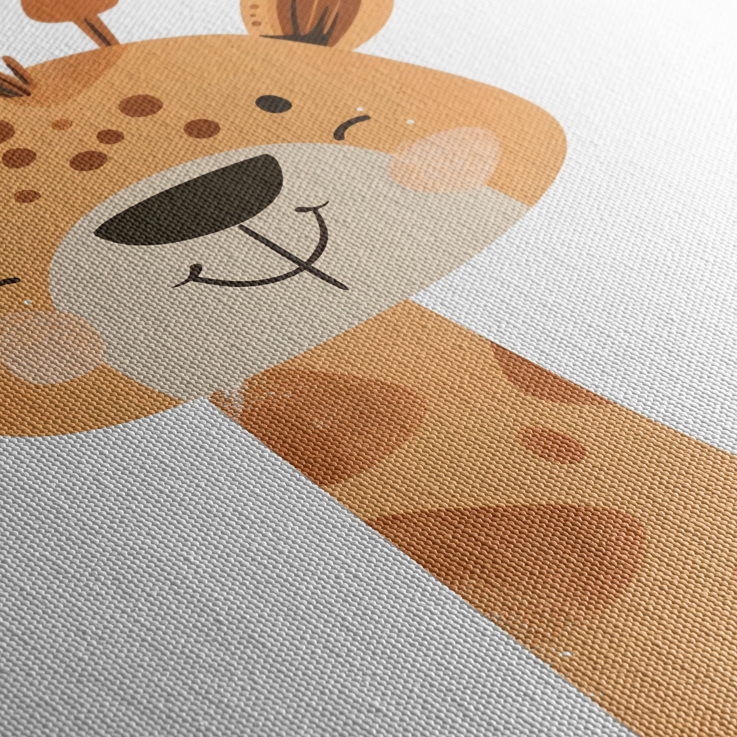 Whimsical Giraffe Artwork for Kids - Image 5