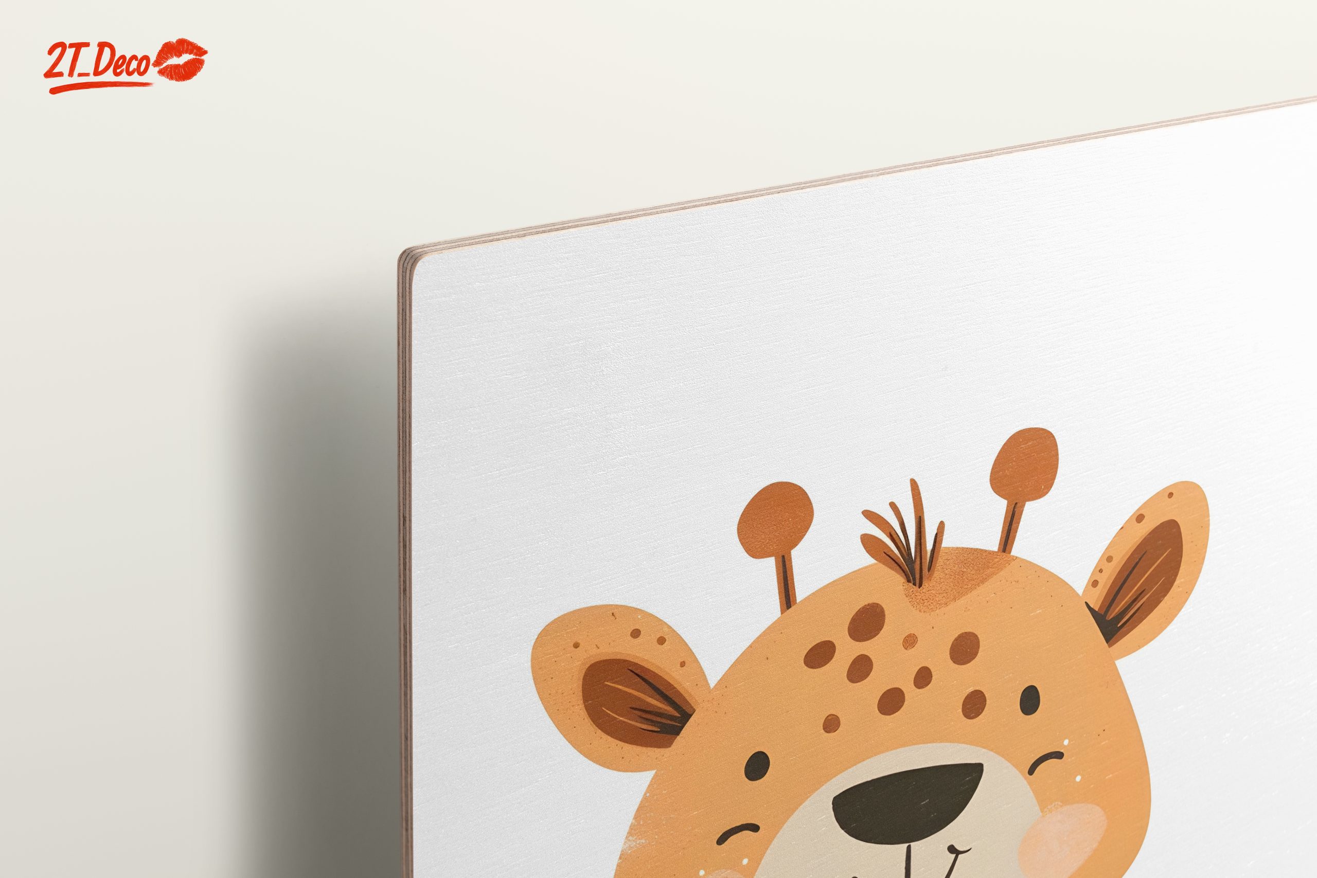 Whimsical Giraffe Artwork for Kids - Image 15