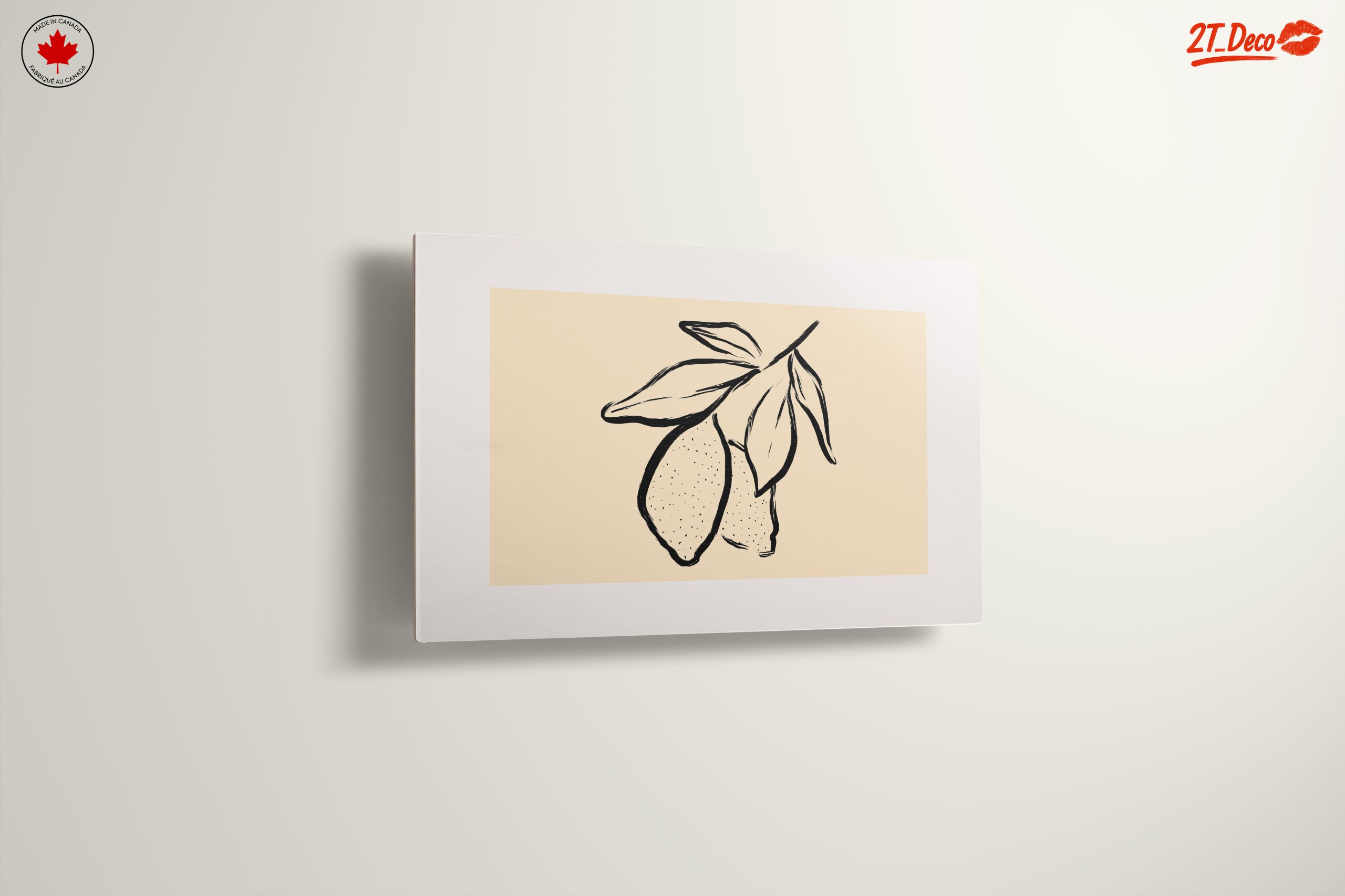 Stylized Lemon Botanical Art - Image 13