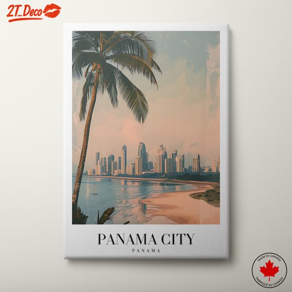 Panama City Coastal Landscape Art