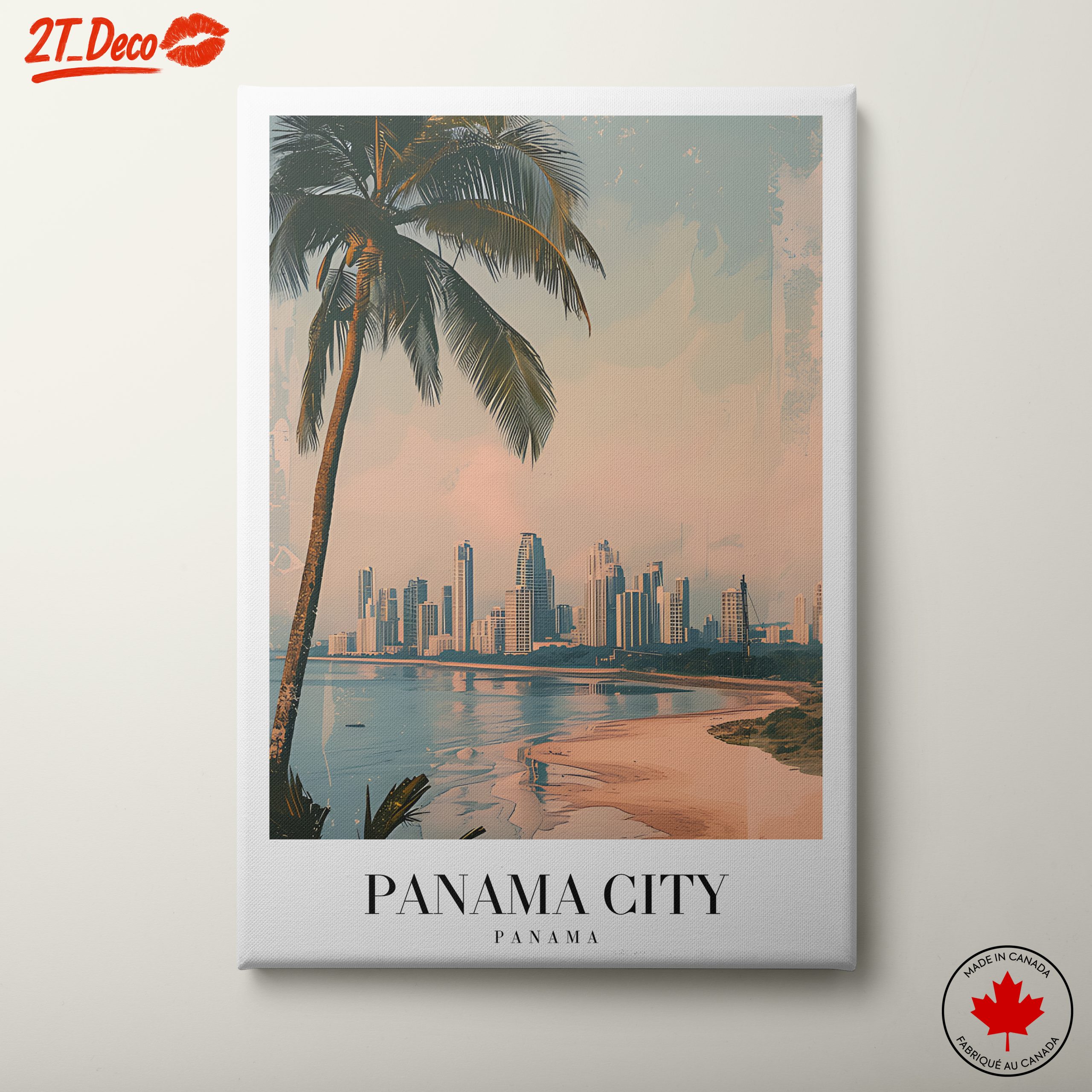 Panama City Coastal Landscape Art