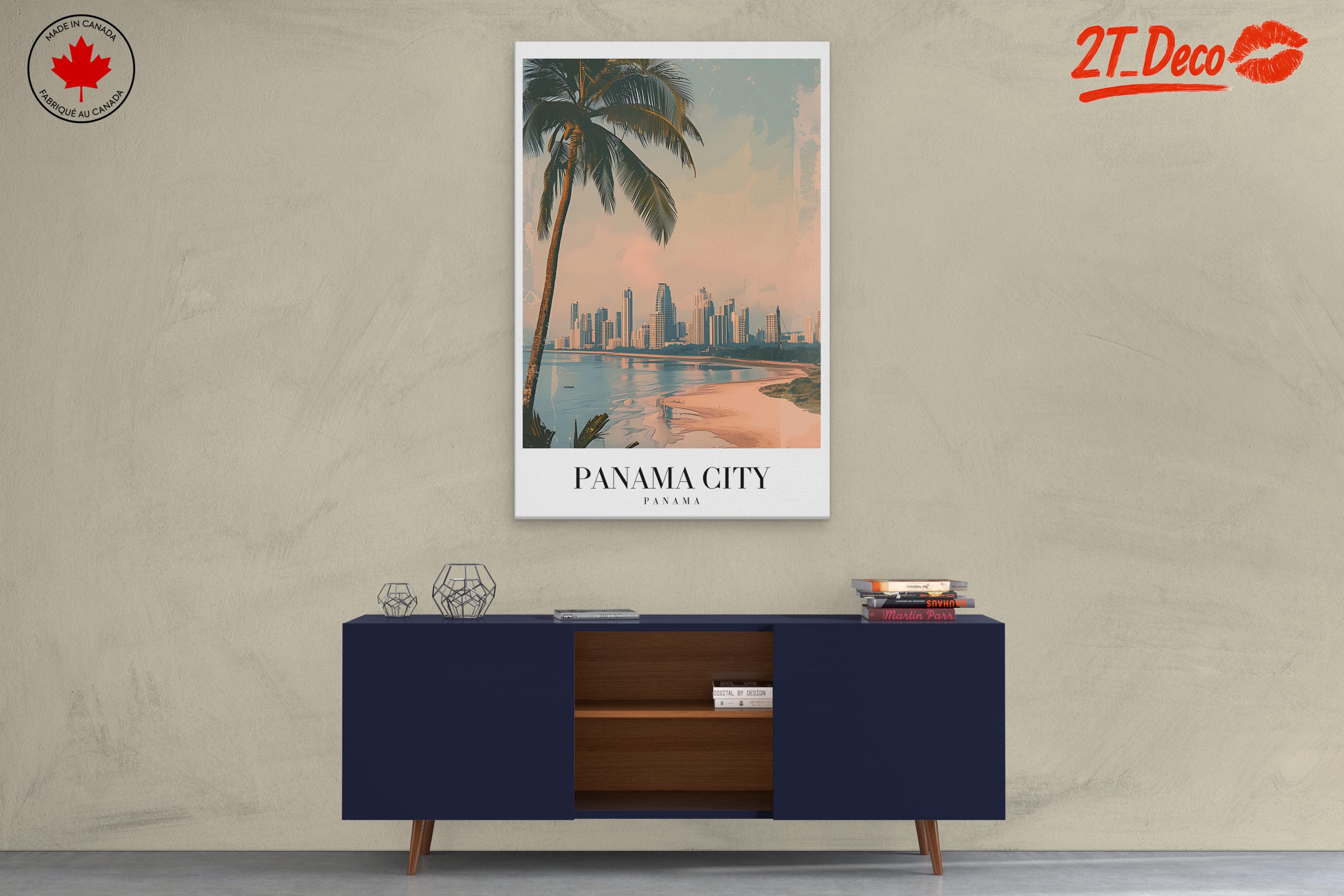 Panama City Coastal Landscape Art - Image 3
