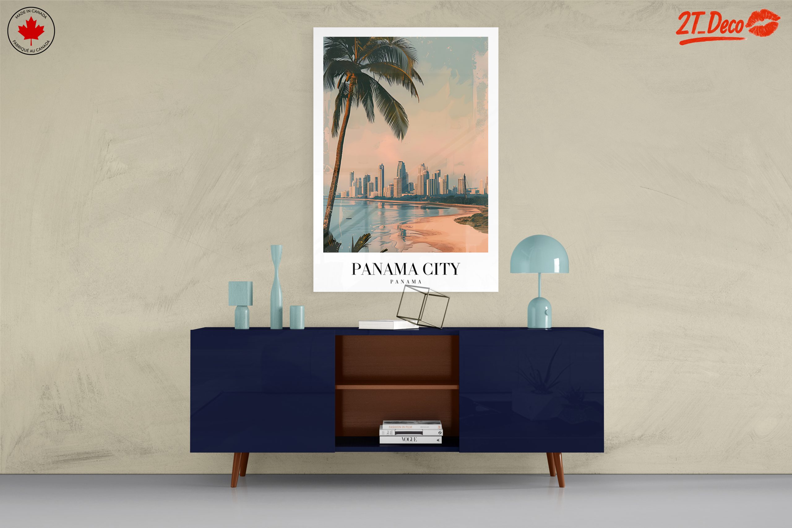 Panama City Coastal Landscape Art - Image 8