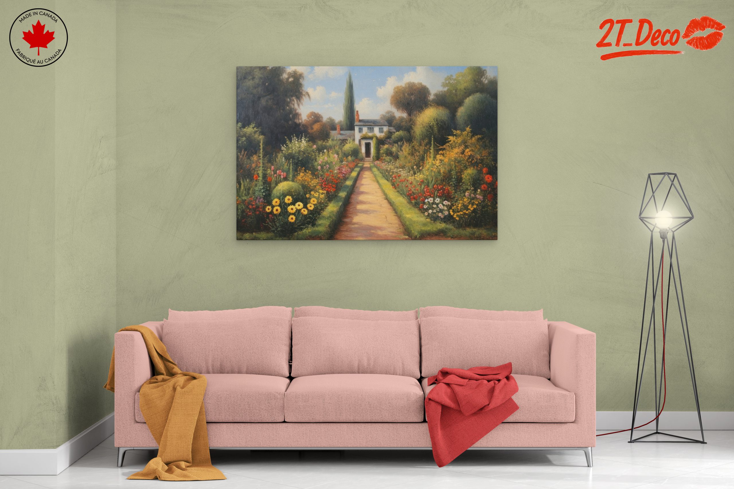 Charming Garden Path in Bloom - Image 2