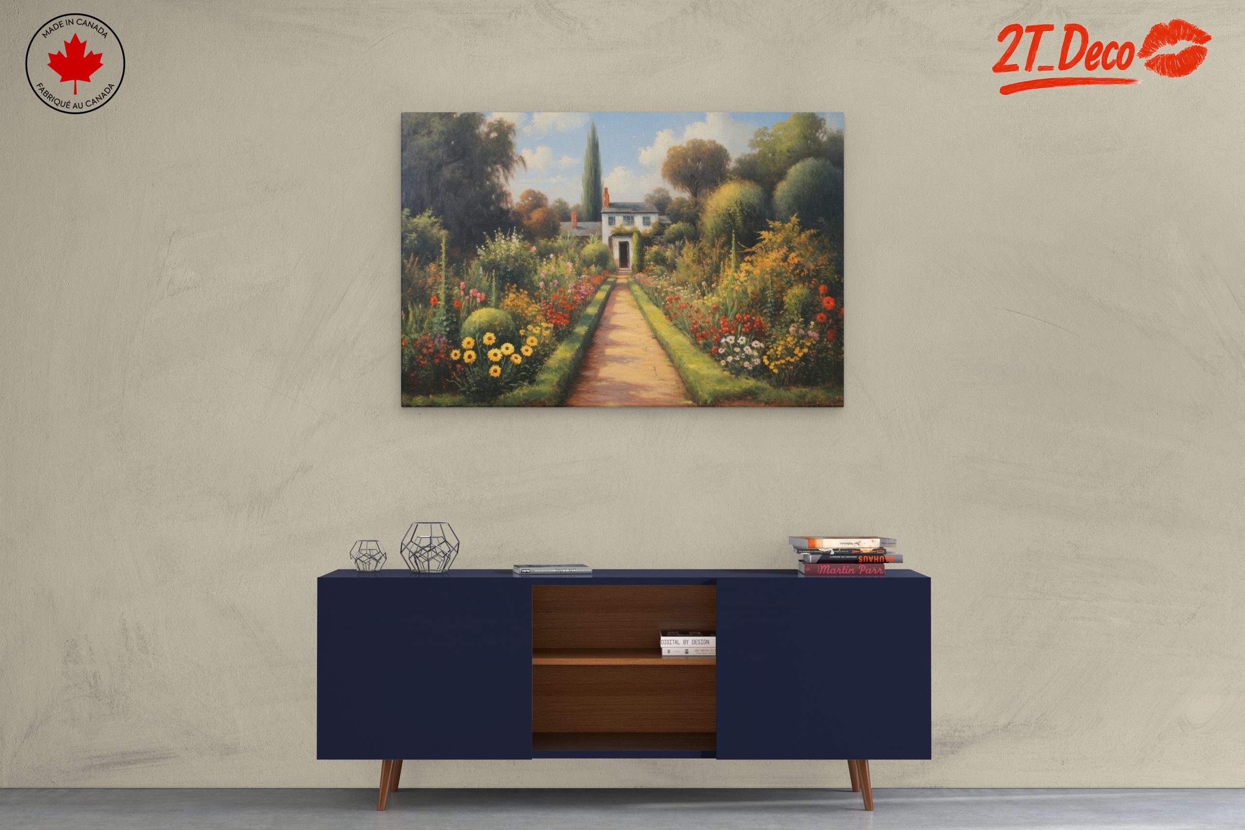 Charming Garden Path in Bloom - Image 3