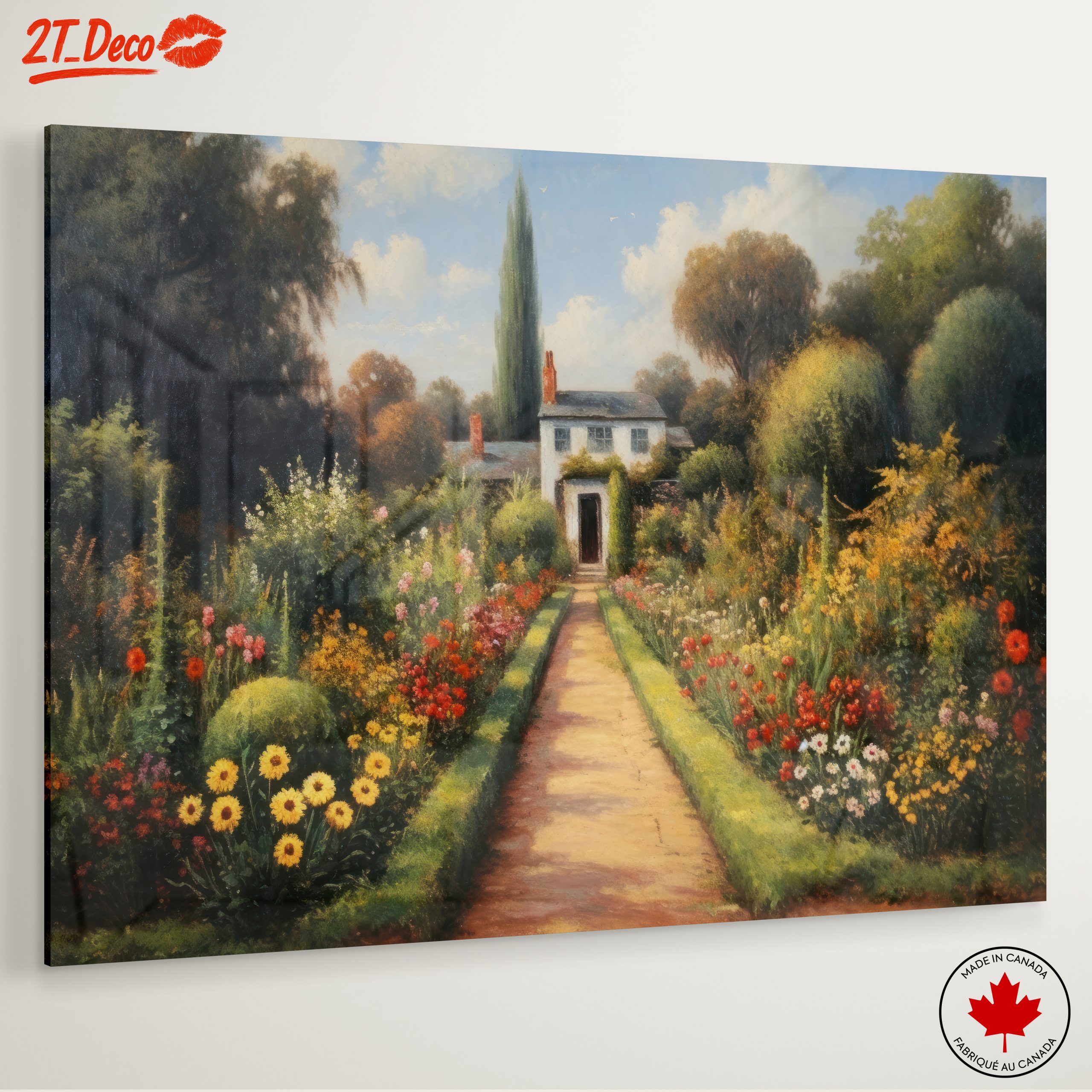 Charming Garden Path in Bloom - Image 6