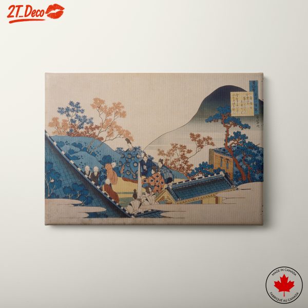 Historical Chinese Scene with Traditional Color Palette