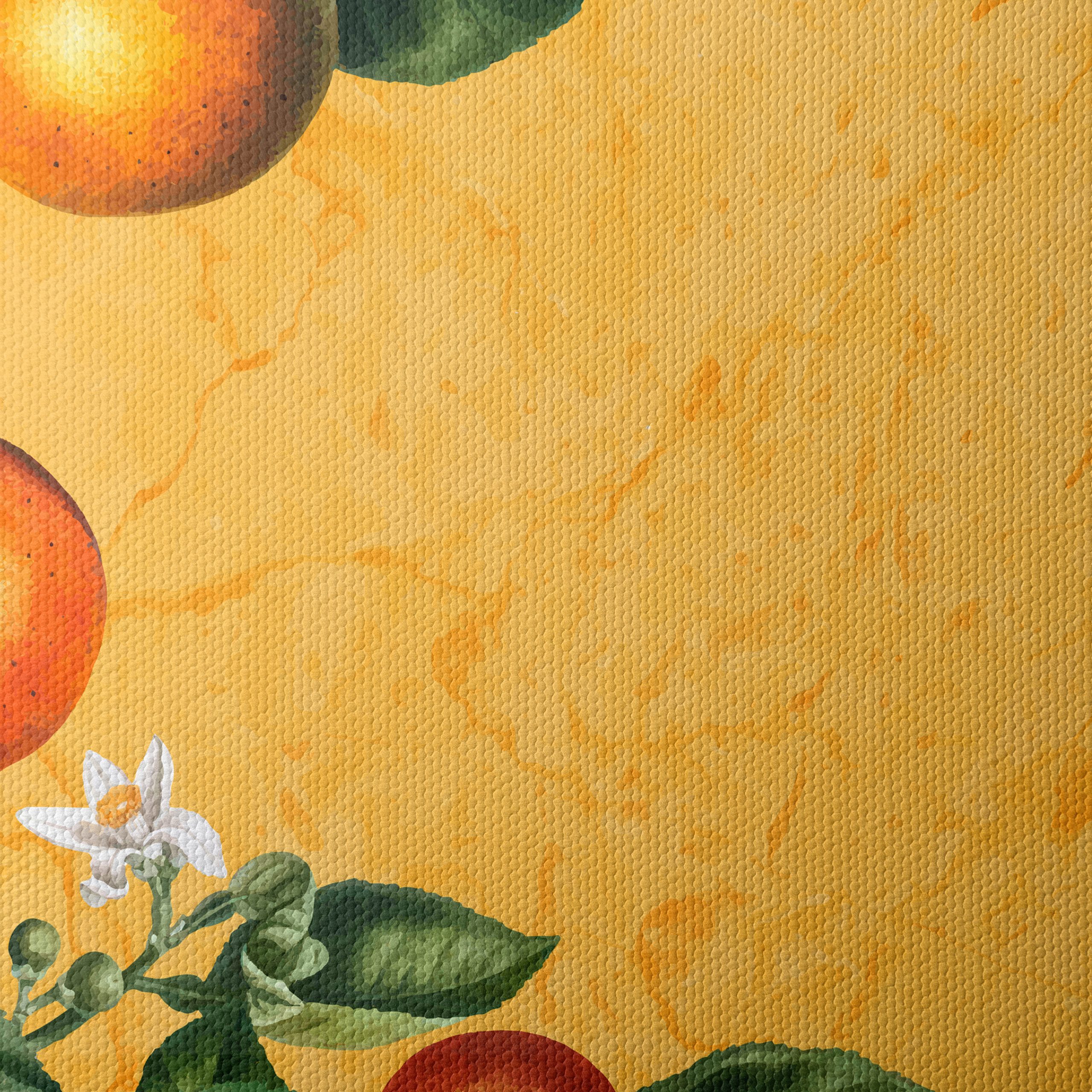 Vibrant Botanical Art of Oranges - Image 4