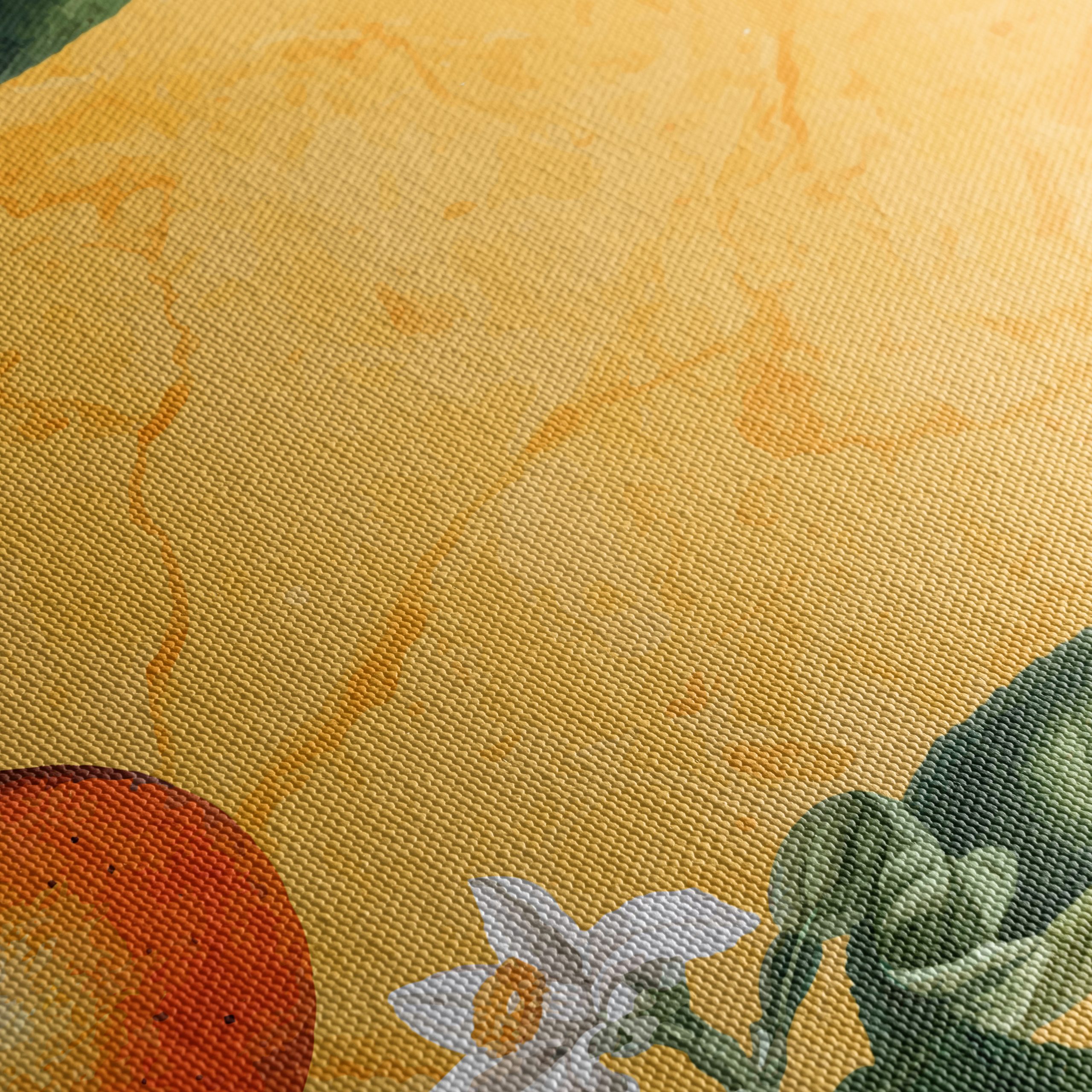 Vibrant Botanical Art of Oranges - Image 5