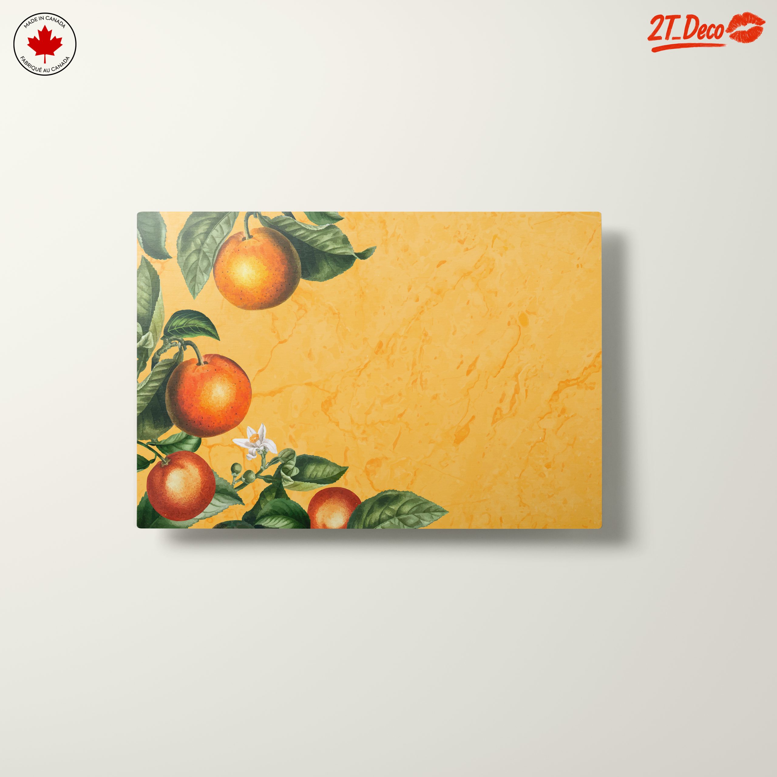 Vibrant Botanical Art of Oranges - Image 10