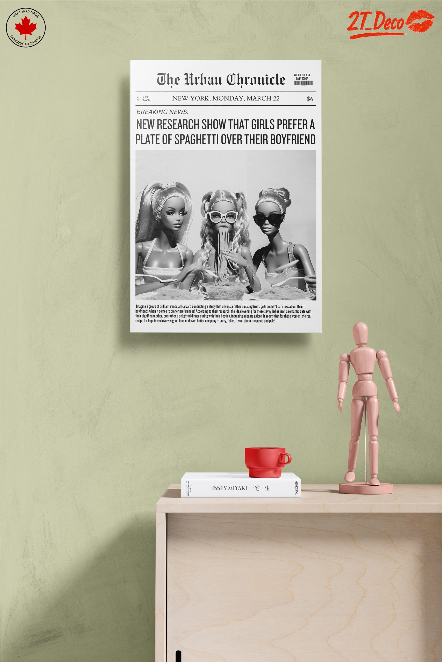 Girls Prefer Spaghetti Over Boyfriends Humor Art - Image 14