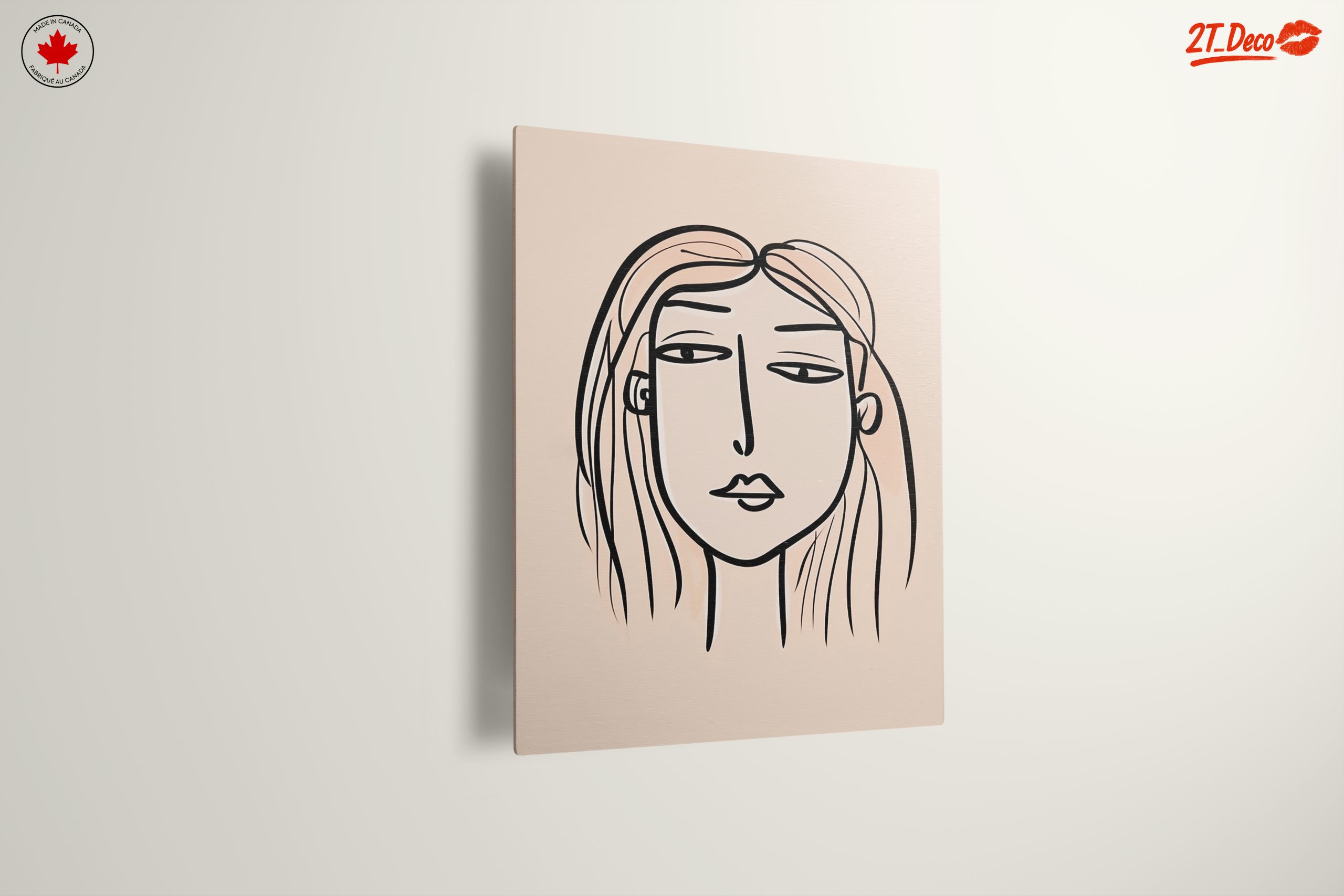 Stylized Minimalist Female Figure Art 5 - Image 13