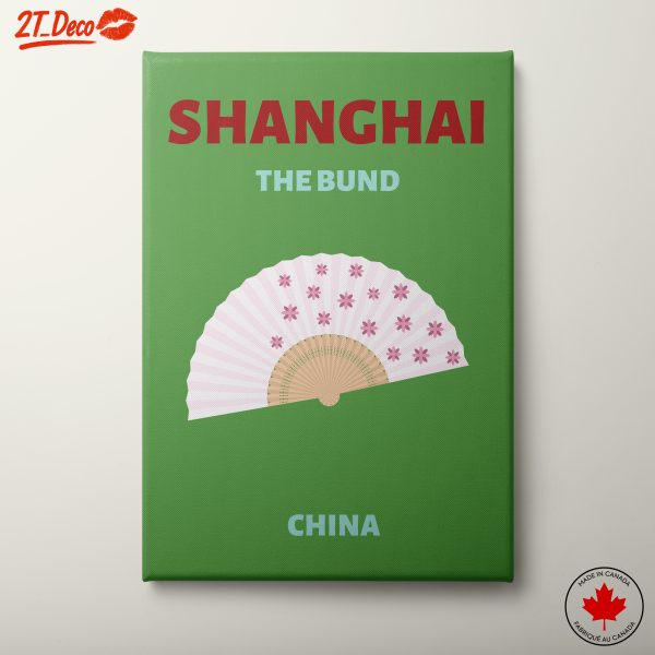 Shanghai The Bund Poster Art