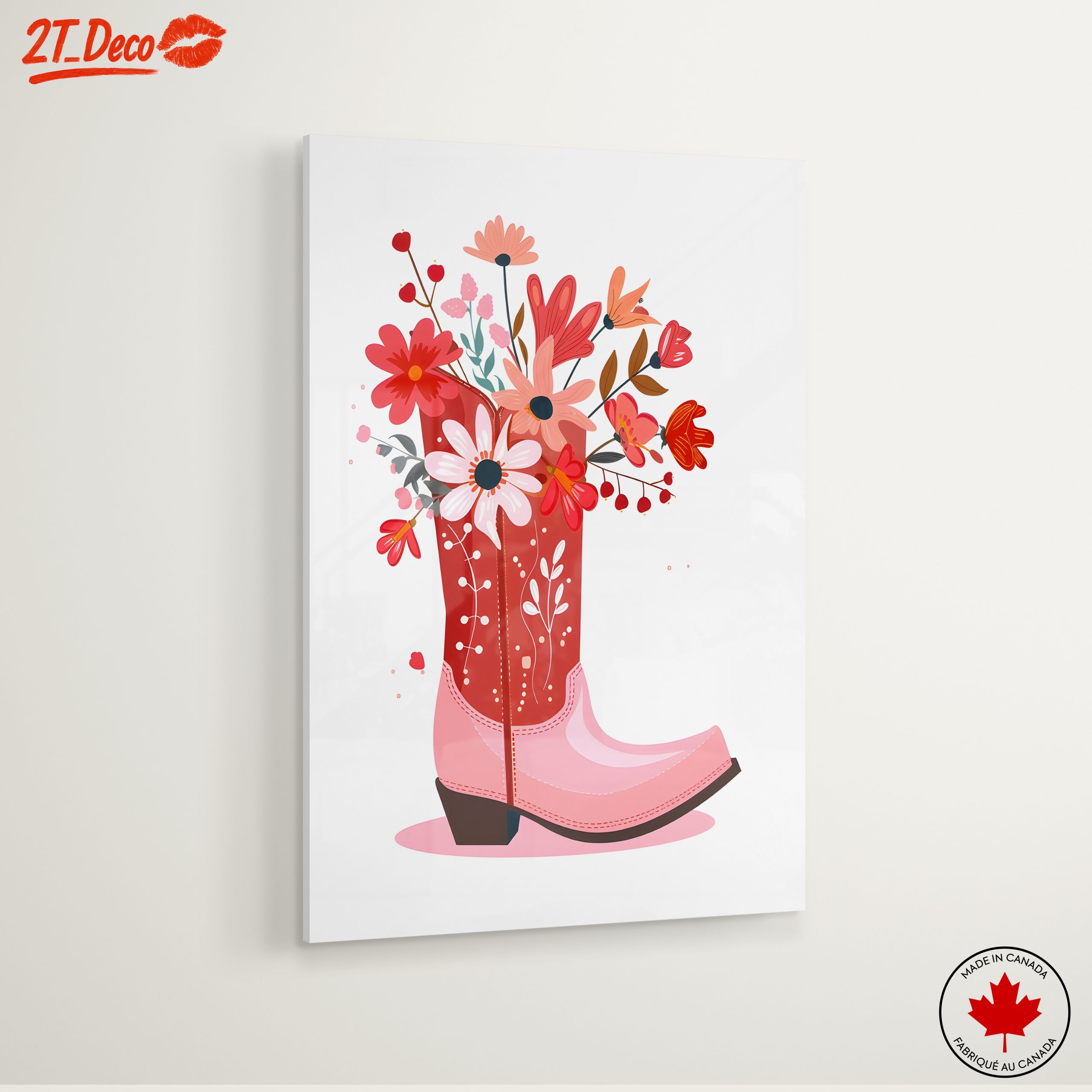 Vibrant Floral Arrangement in Cowboy Boot - Image 6