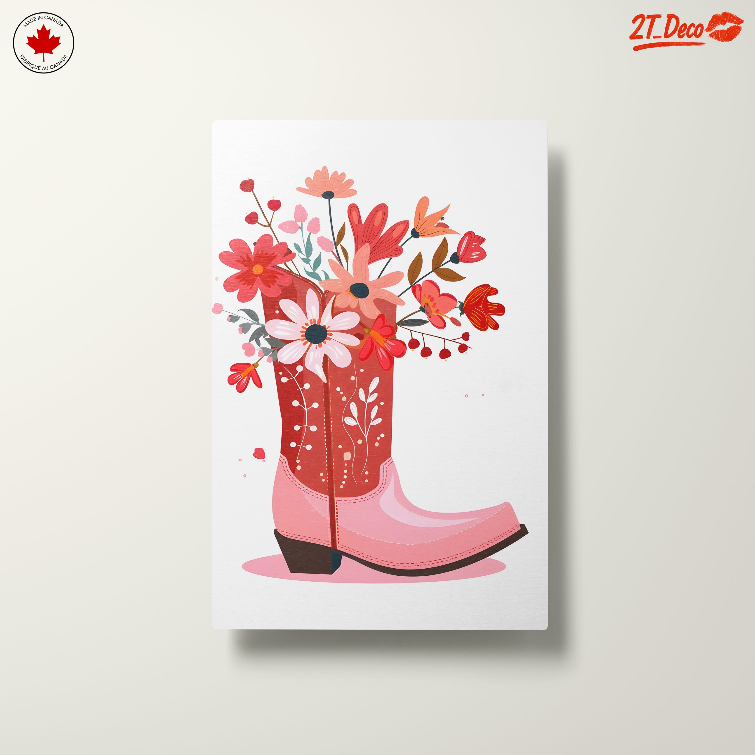 Vibrant Floral Arrangement in Cowboy Boot - Image 10