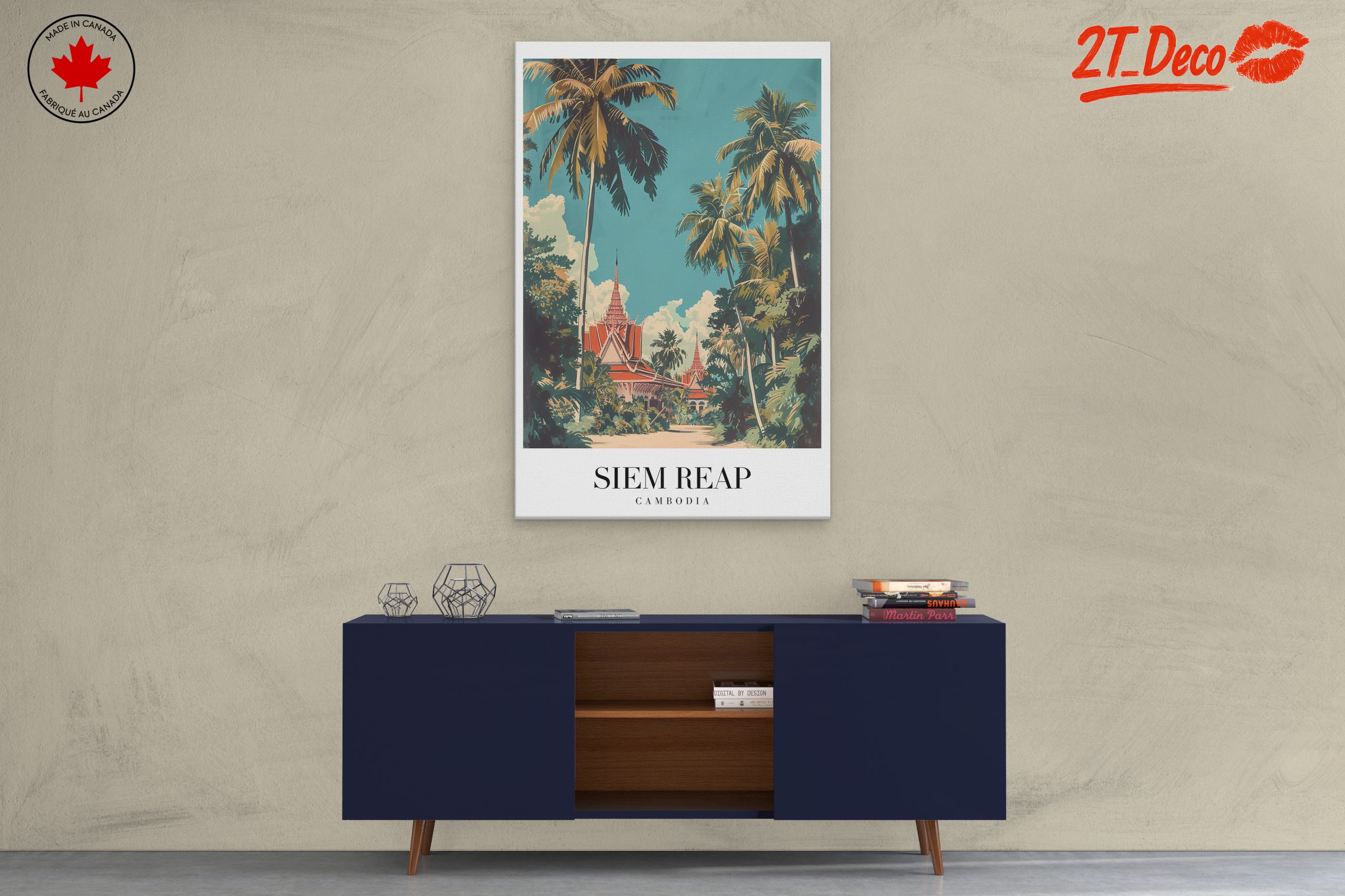 Siem Reap Scenic View in Tropical Setting - Image 3