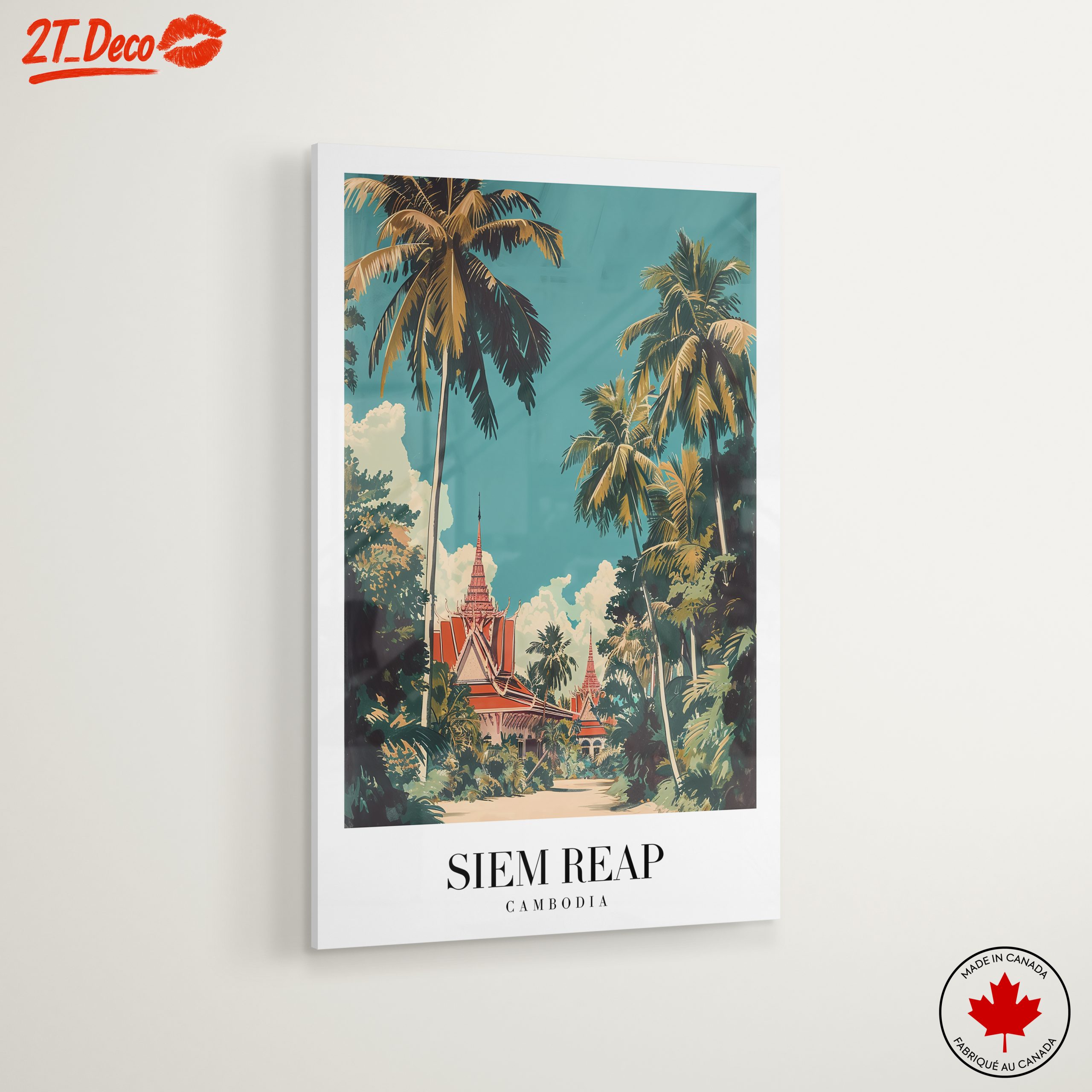 Siem Reap Scenic View in Tropical Setting - Image 6