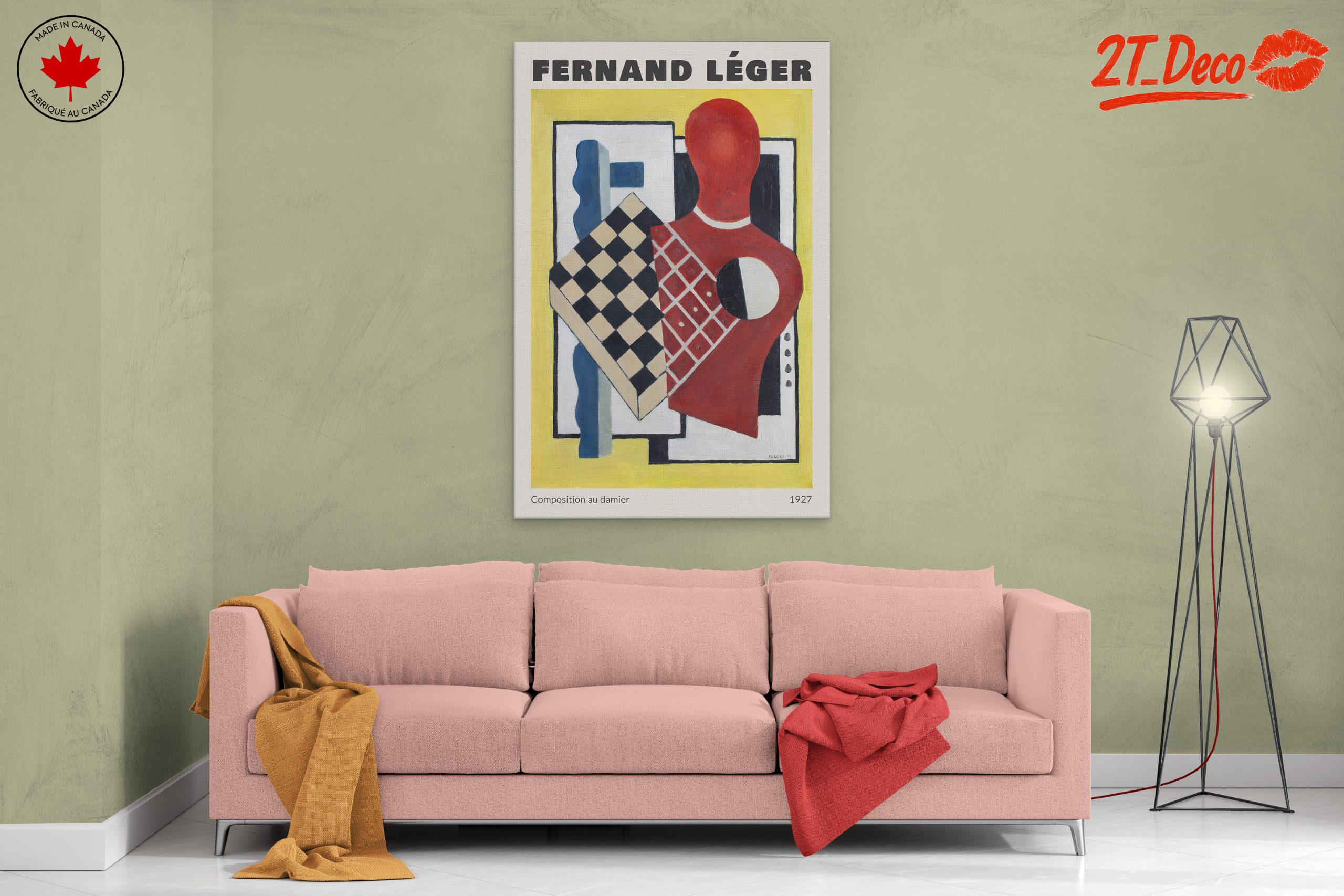 Composition by Fernand Léger - Abstract Art - Image 2