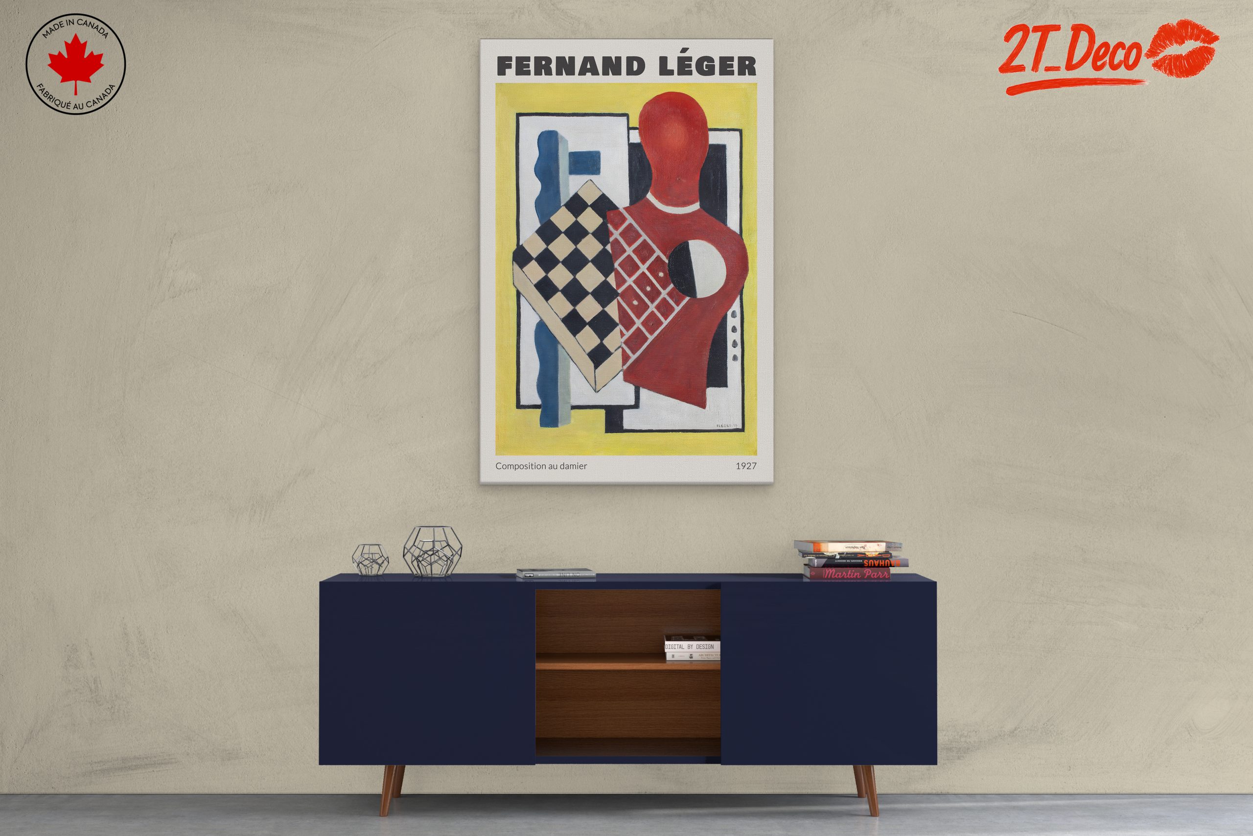 Composition by Fernand Léger - Abstract Art - Image 3