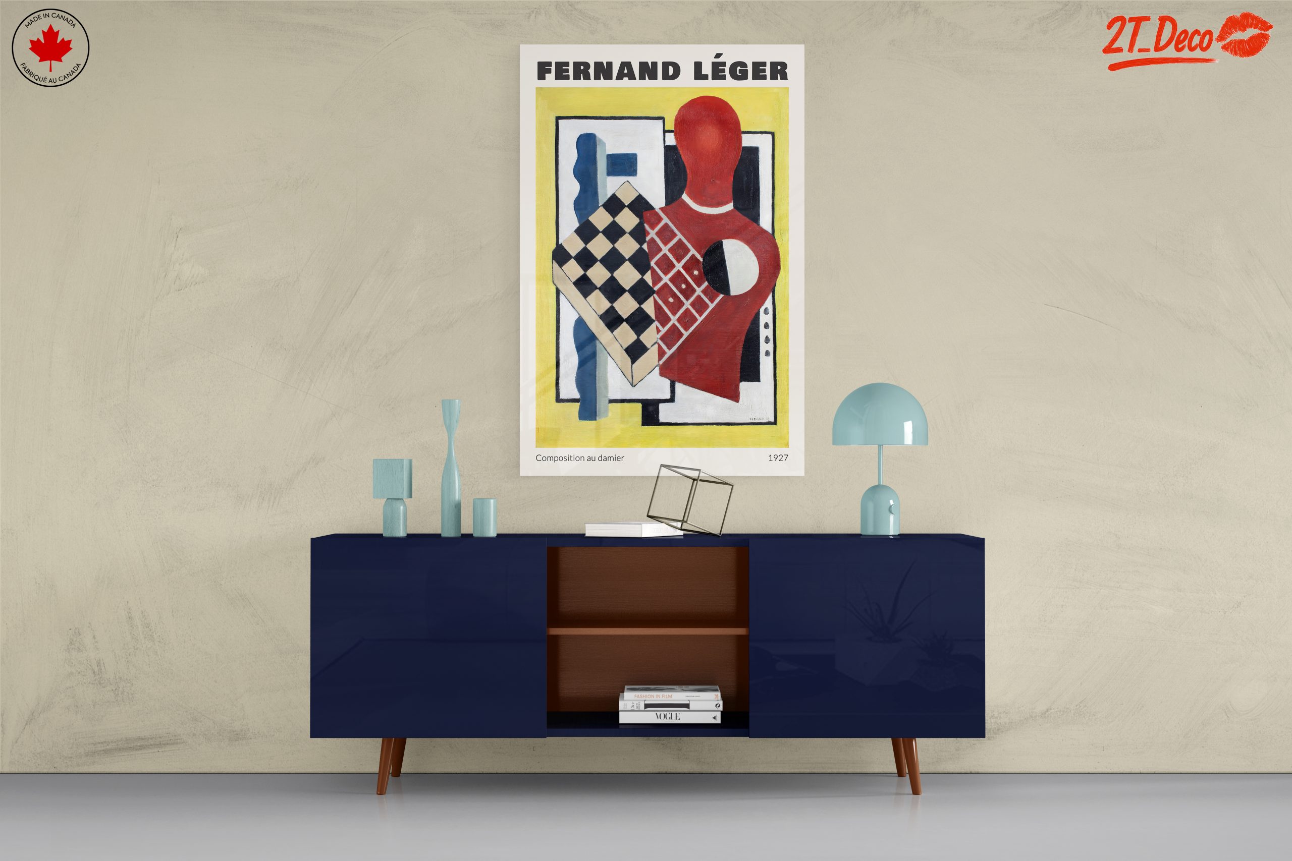 Composition by Fernand Léger - Abstract Art - Image 8