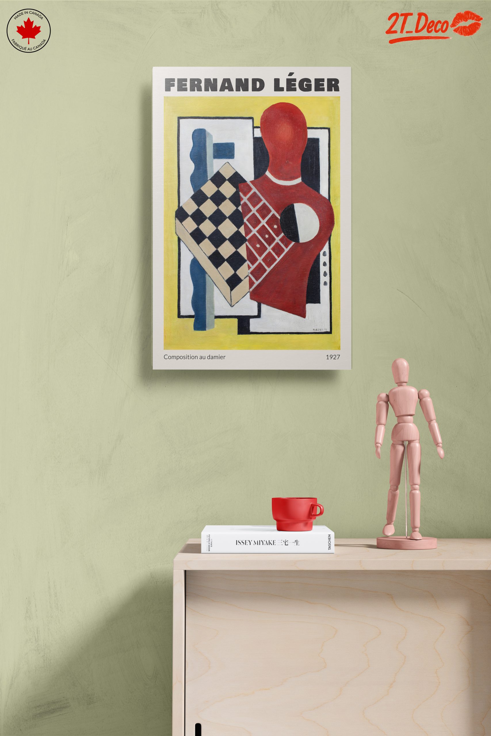 Composition by Fernand Léger - Abstract Art - Image 14